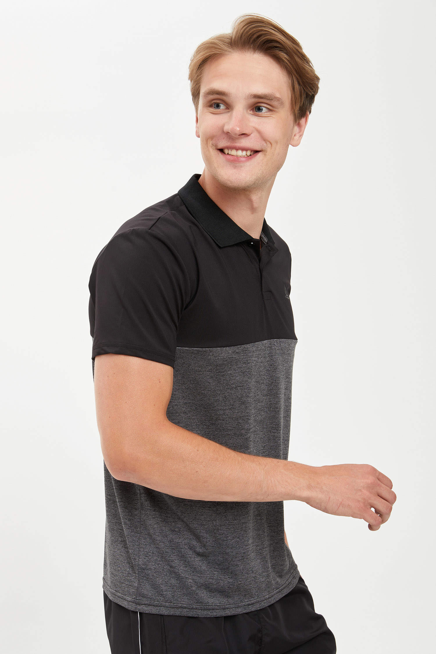 Anthracite MAN Polo Sport Shirts 1150155 | DeFacto