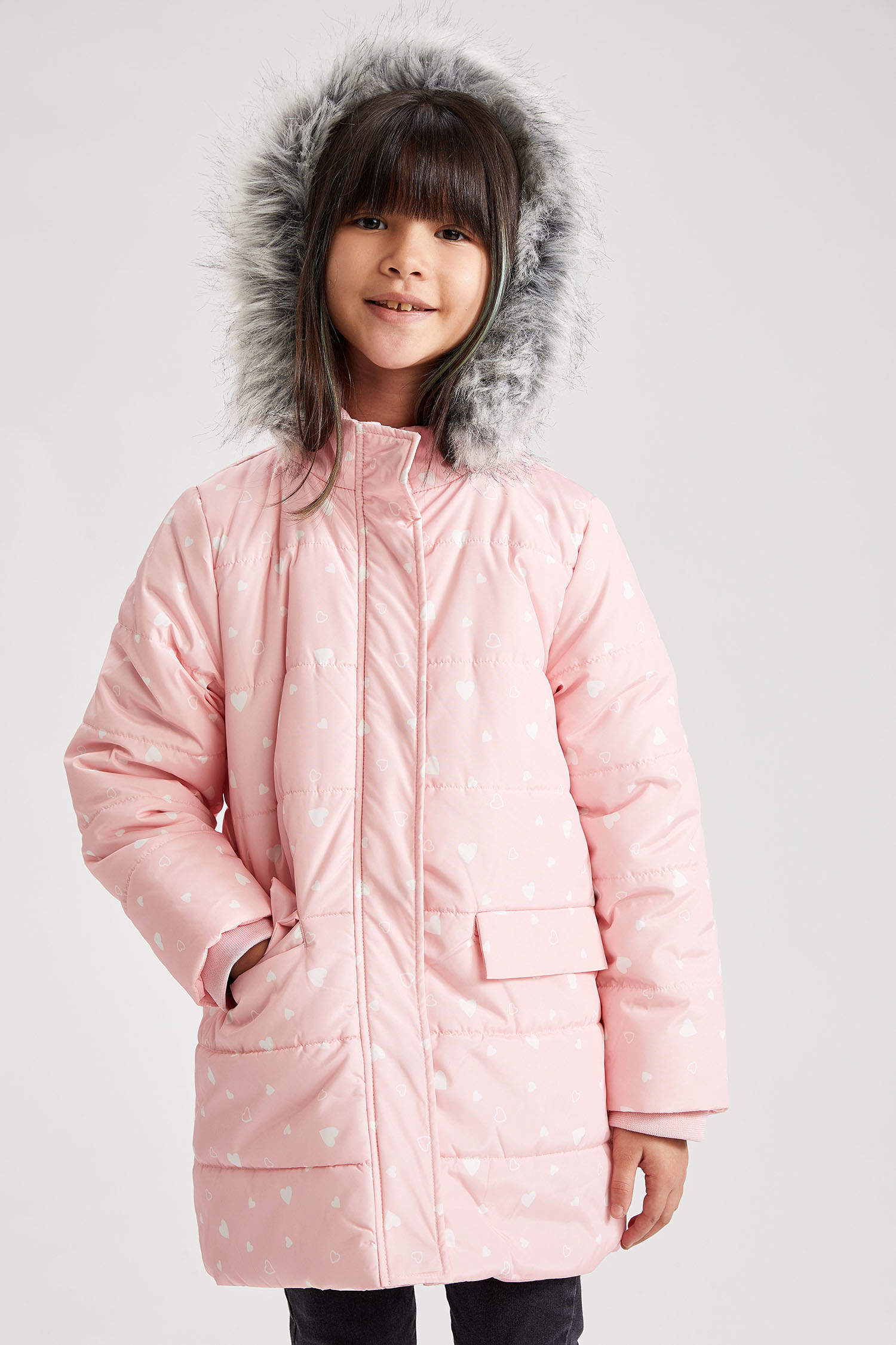 Pink GIRLS & TEENS Coat 1543494 | DeFacto