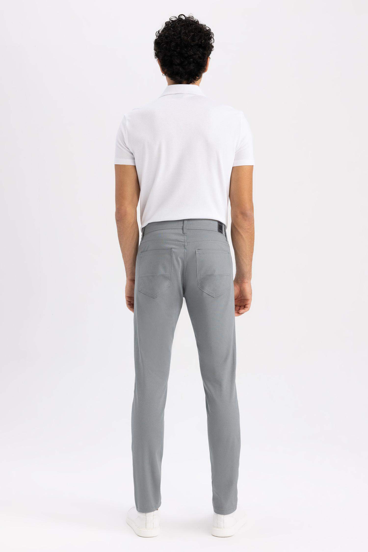 Grey MEN Extra Slim Fit Chinos 2418066 | DeFacto