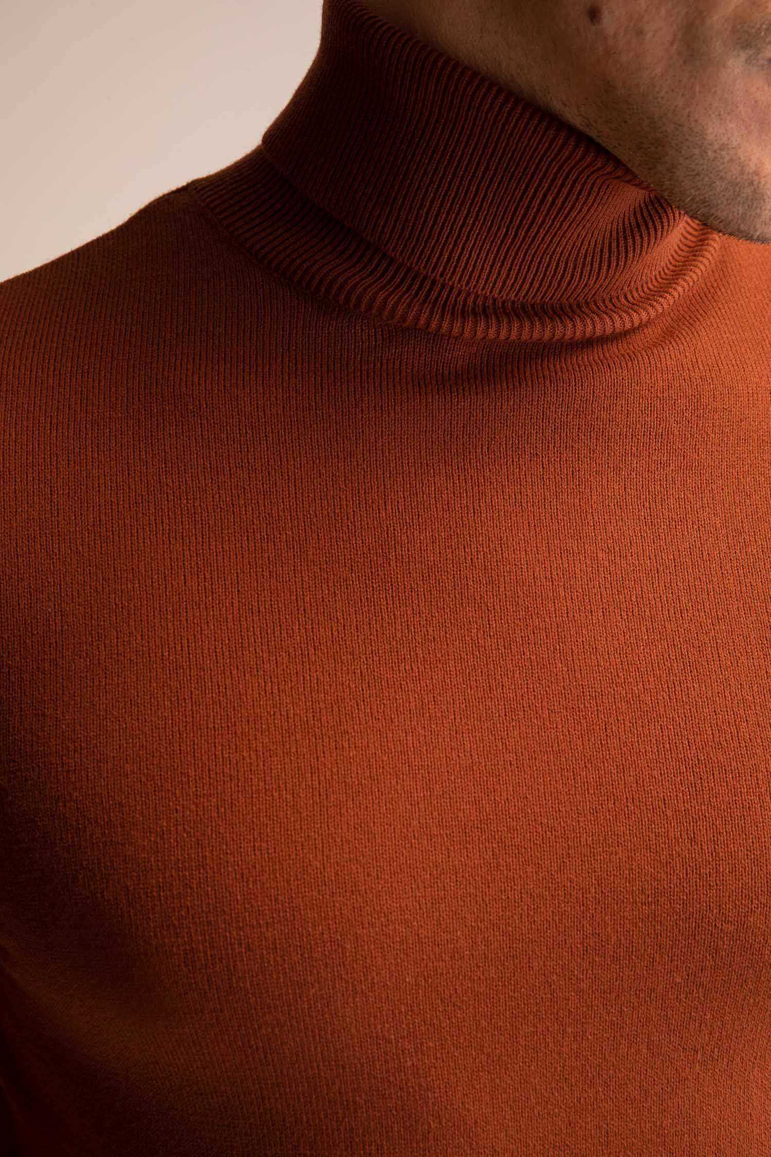 بلوز صوف بناتي سليم فيت بياقة مدورة