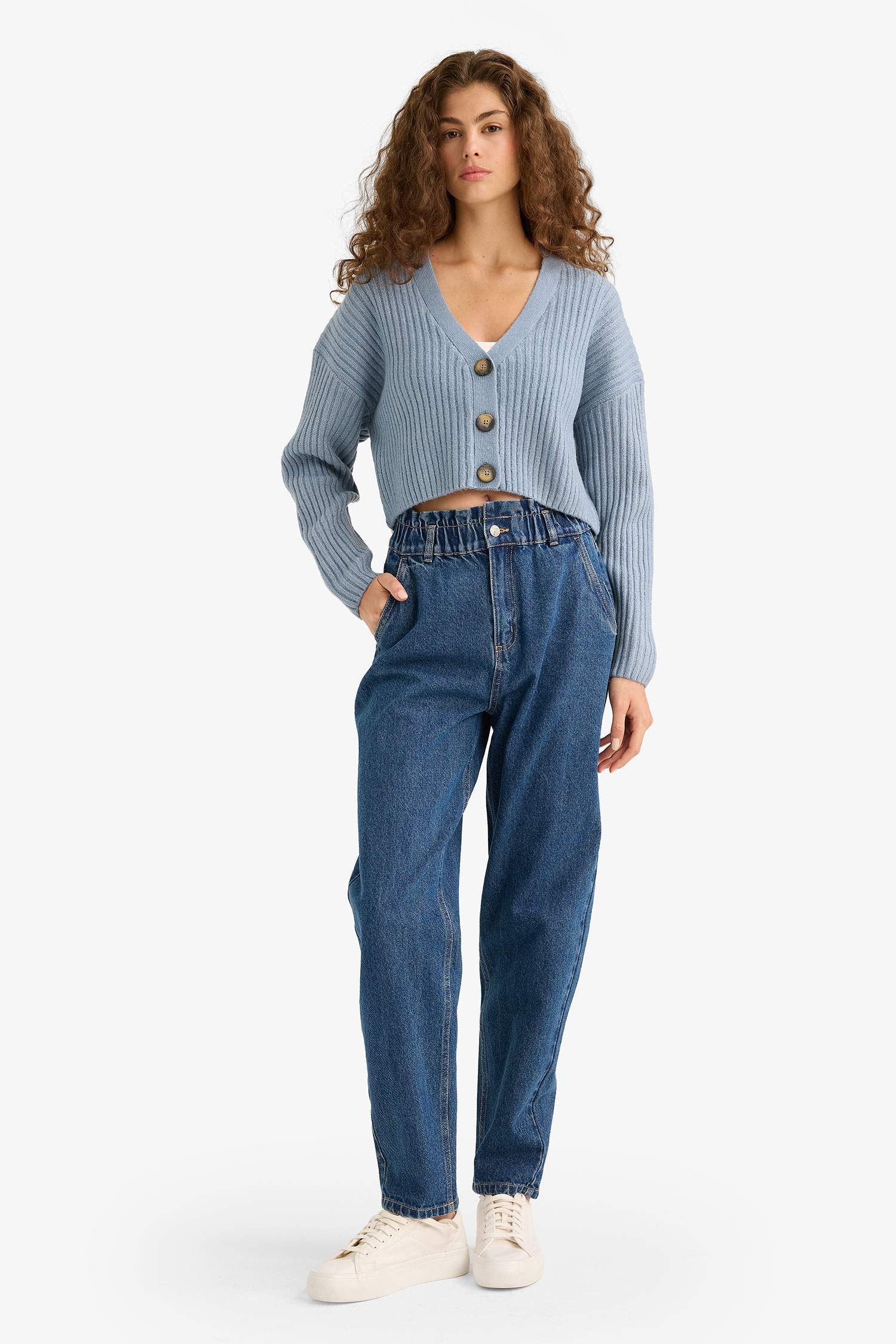 Regular Fit V-Neck Cardigan