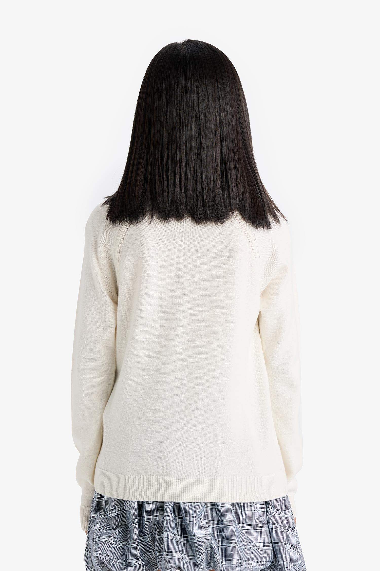 Kız Çocuk Balıkçı Yaka Triko Kazak