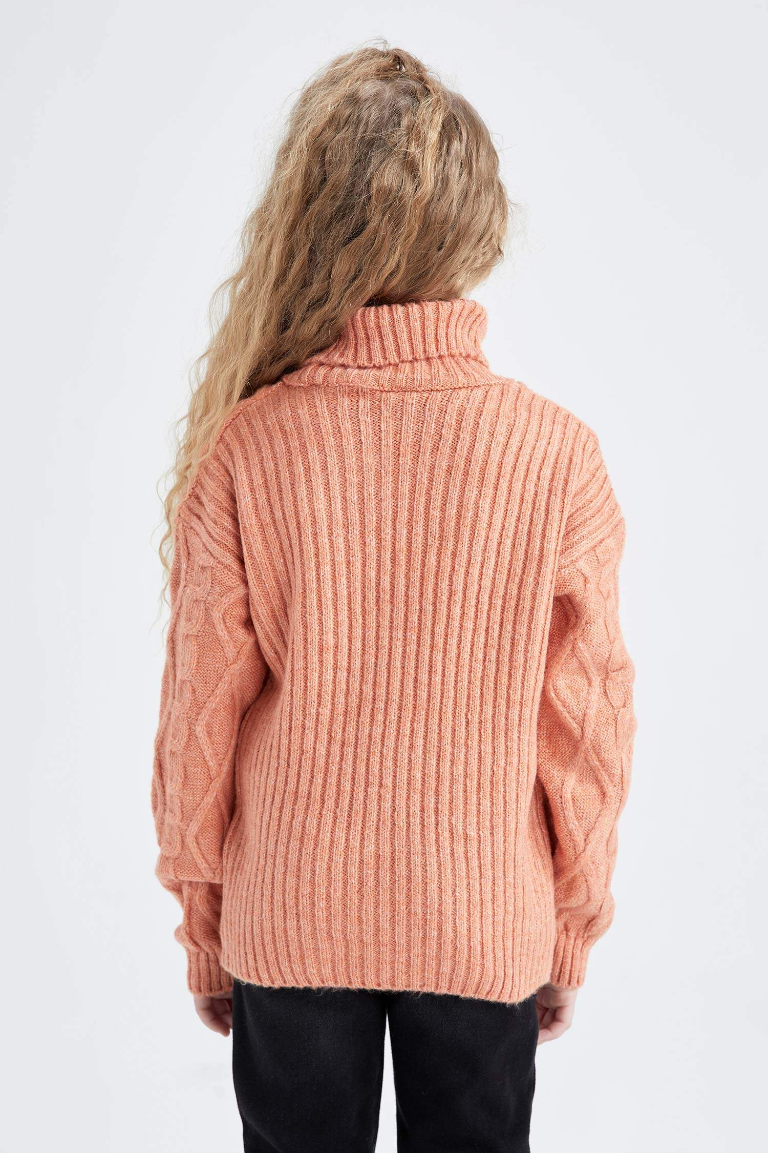 Free people fluffy outlet fox turtleneck sweater