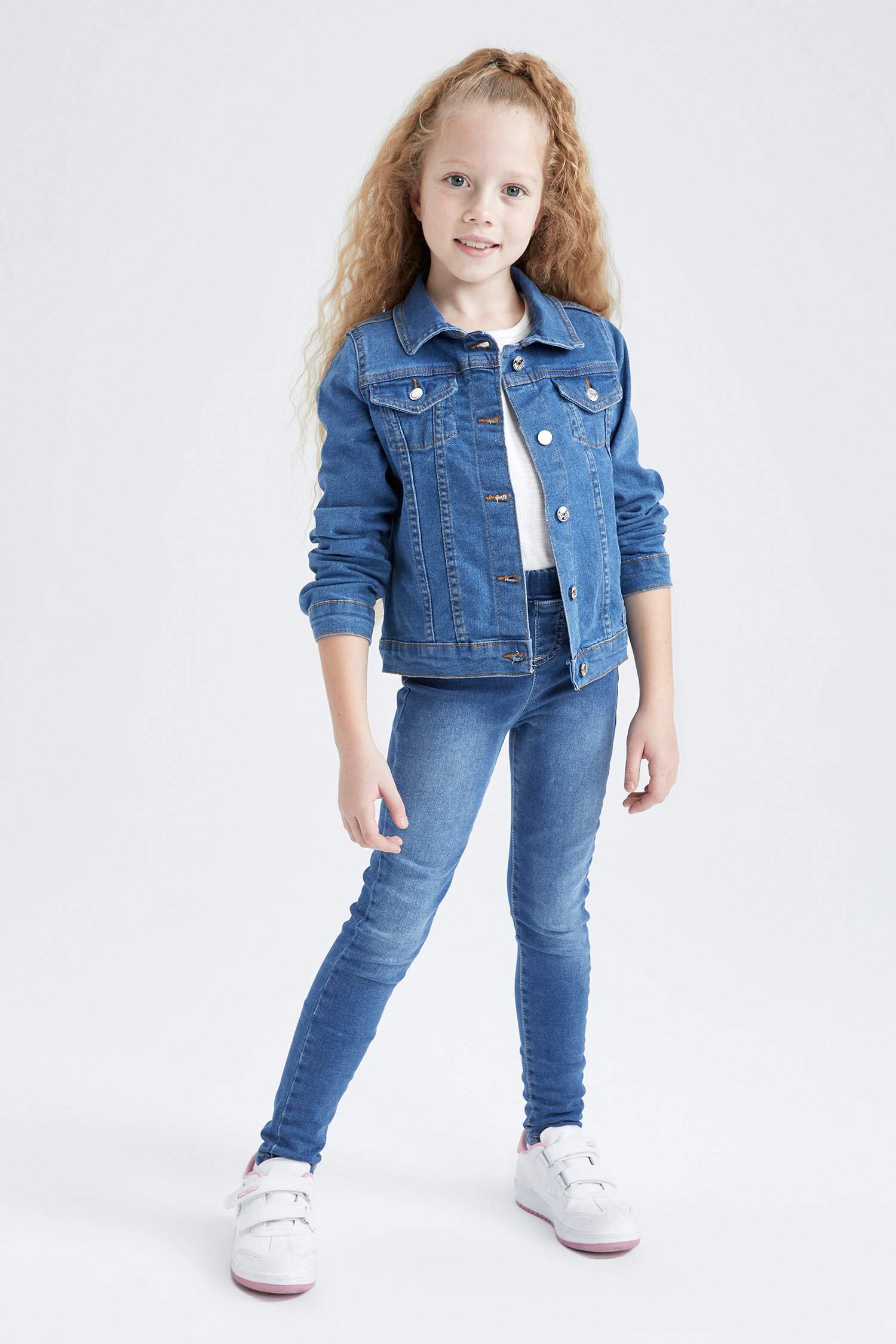 Blue GIRLS & TEENS Jacket 2538909 | DeFacto