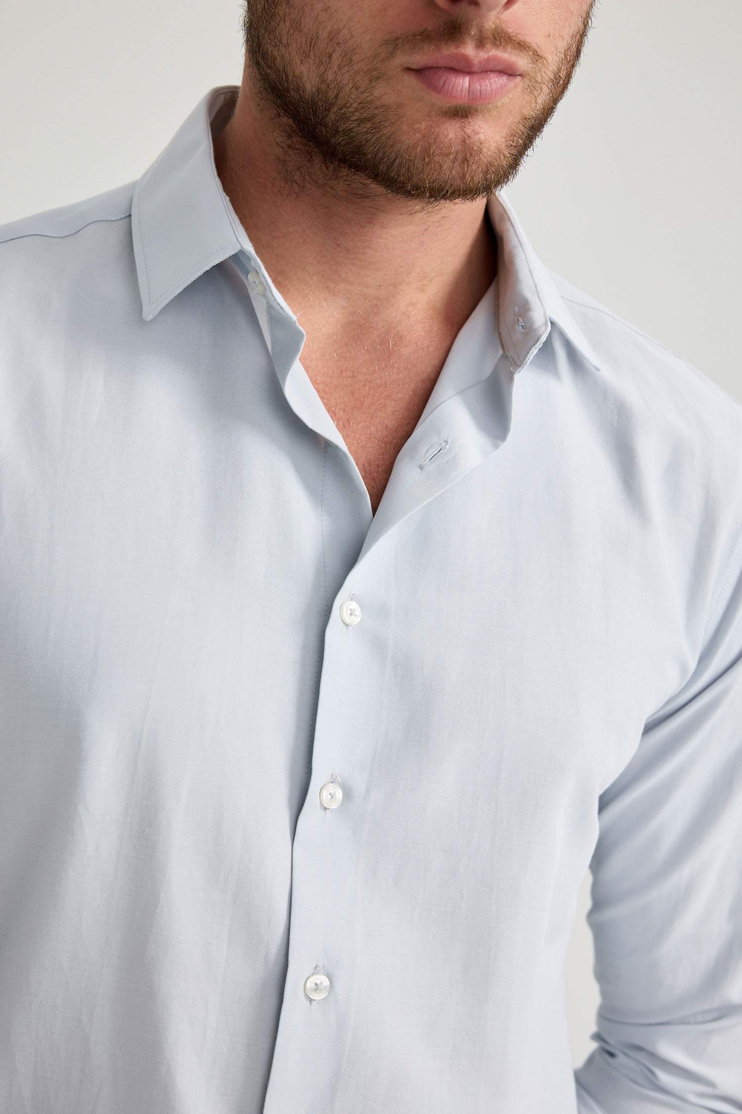 слим пішімі Ұзын жеңді көйлек