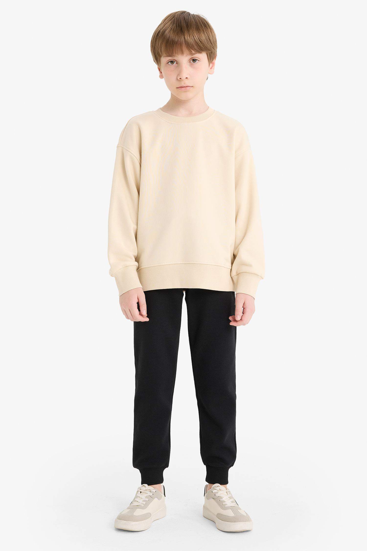 بنطلون سويت بانتس اولادي جوجر قصة عادية وخصر مطاطي