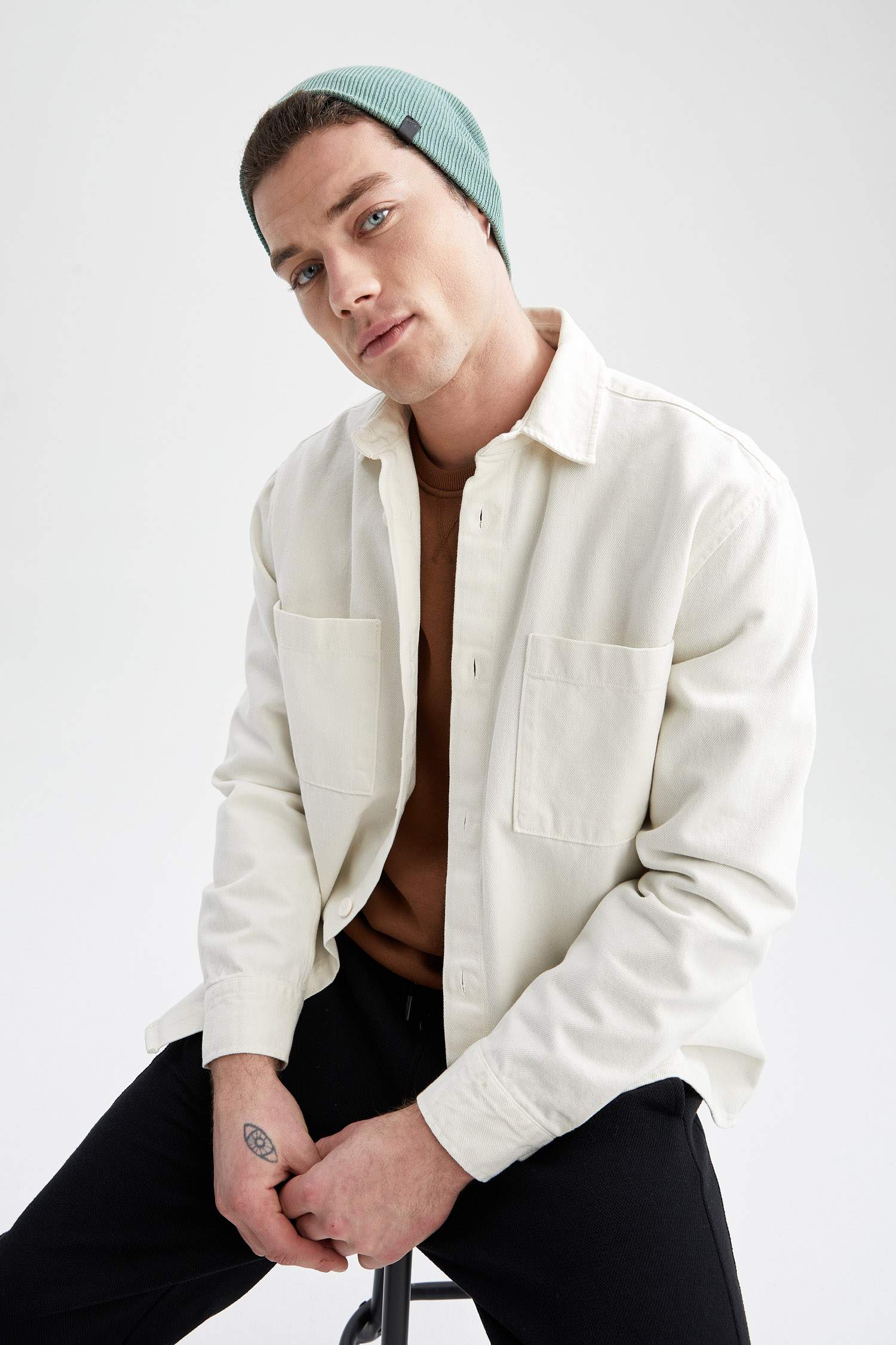 Men's Basic Knitwear Beret