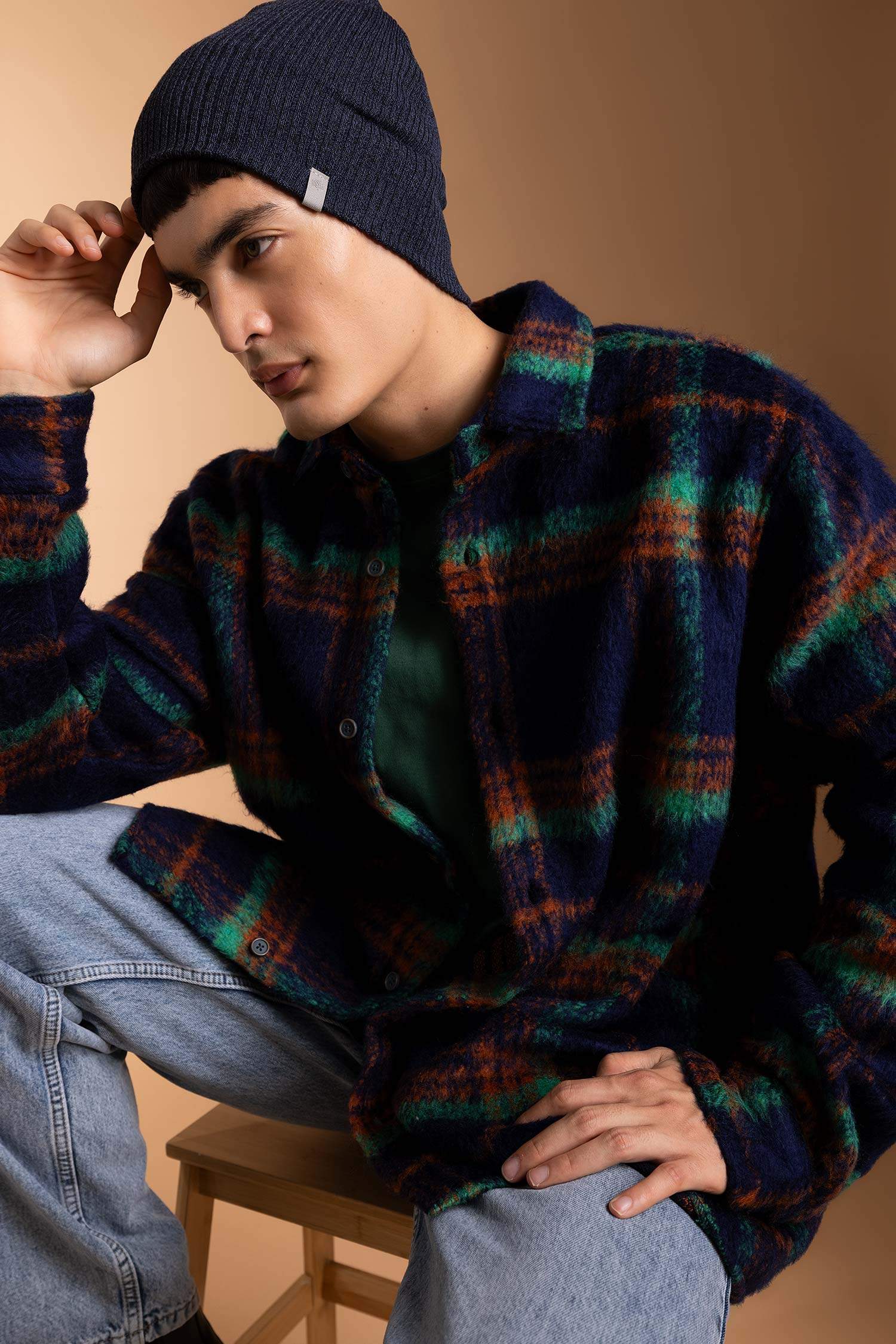 Базовая трикотажная шапка