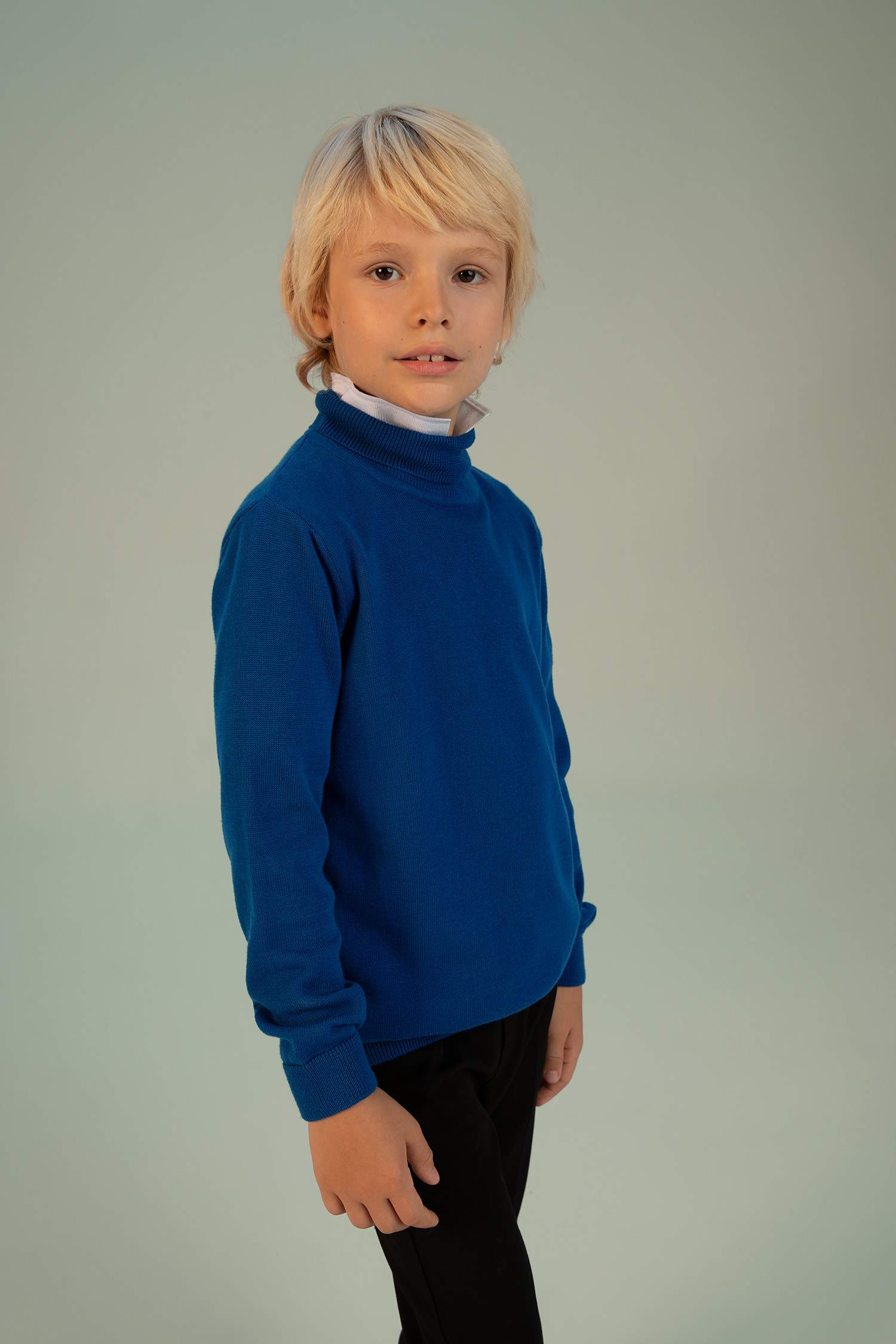 Свитер стандартного кроя для мальчиков, Школьная коллекция