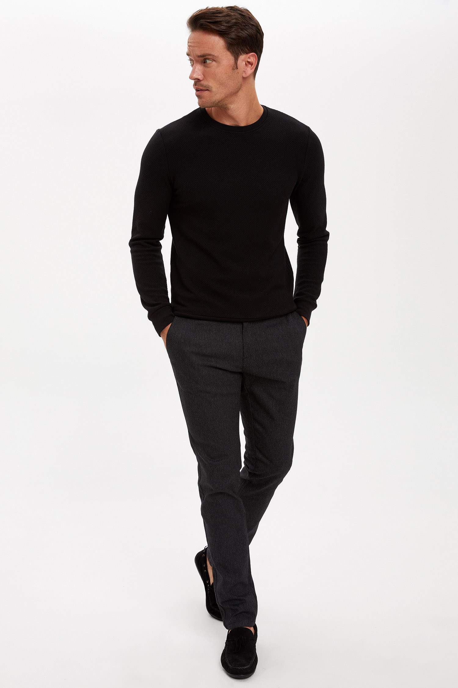 Defacto Slim Fit Chino Pantolon. 3