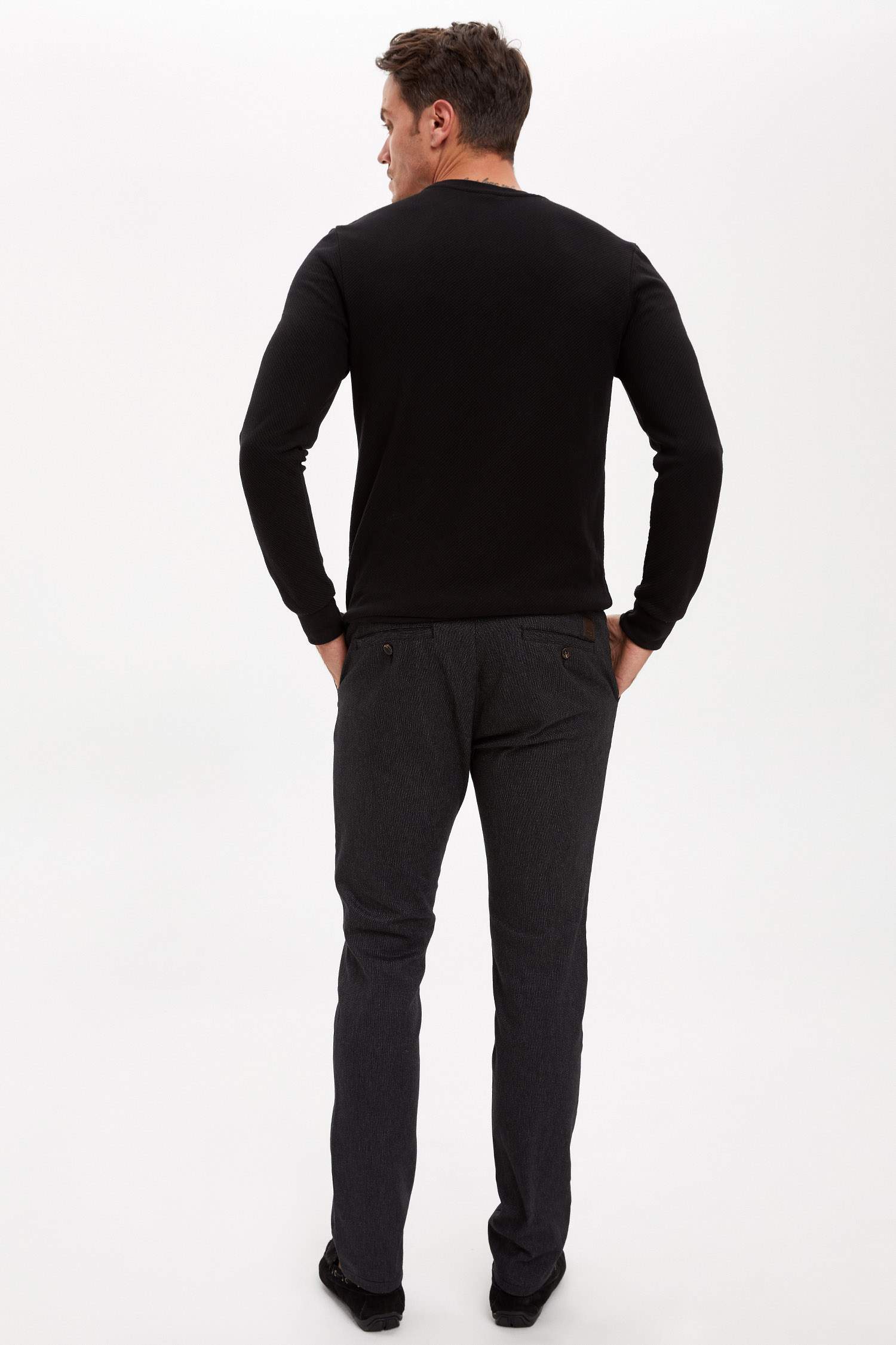 Defacto Slim Fit Chino Pantolon. 1