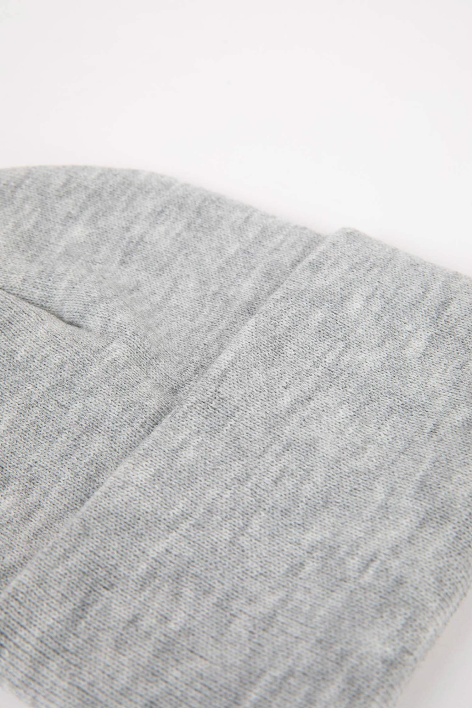 Kadın Triko Basic Düz Kışlık Bere