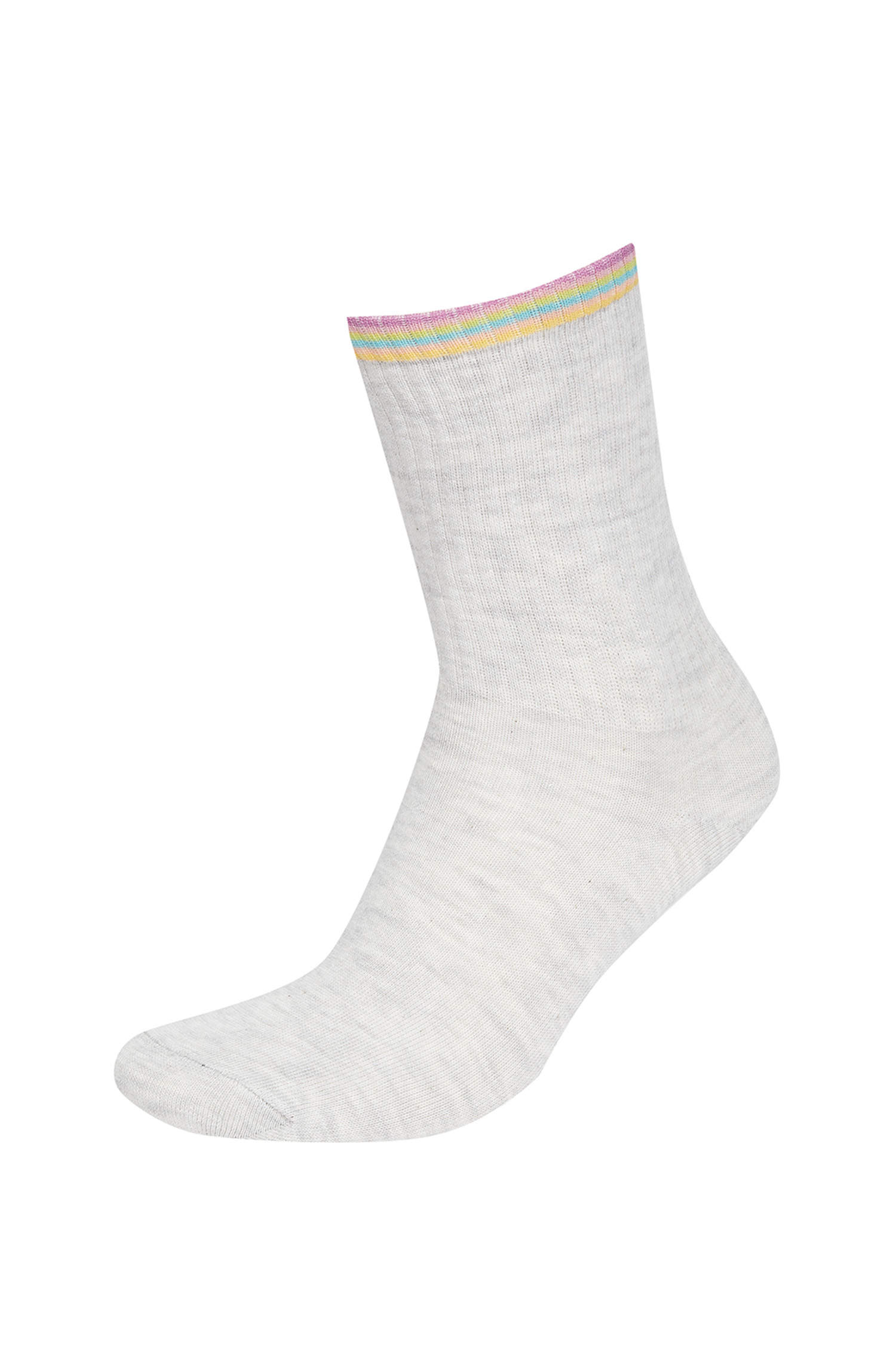 Defacto Kadın Desenli 3'lü Soket Çorap. 3