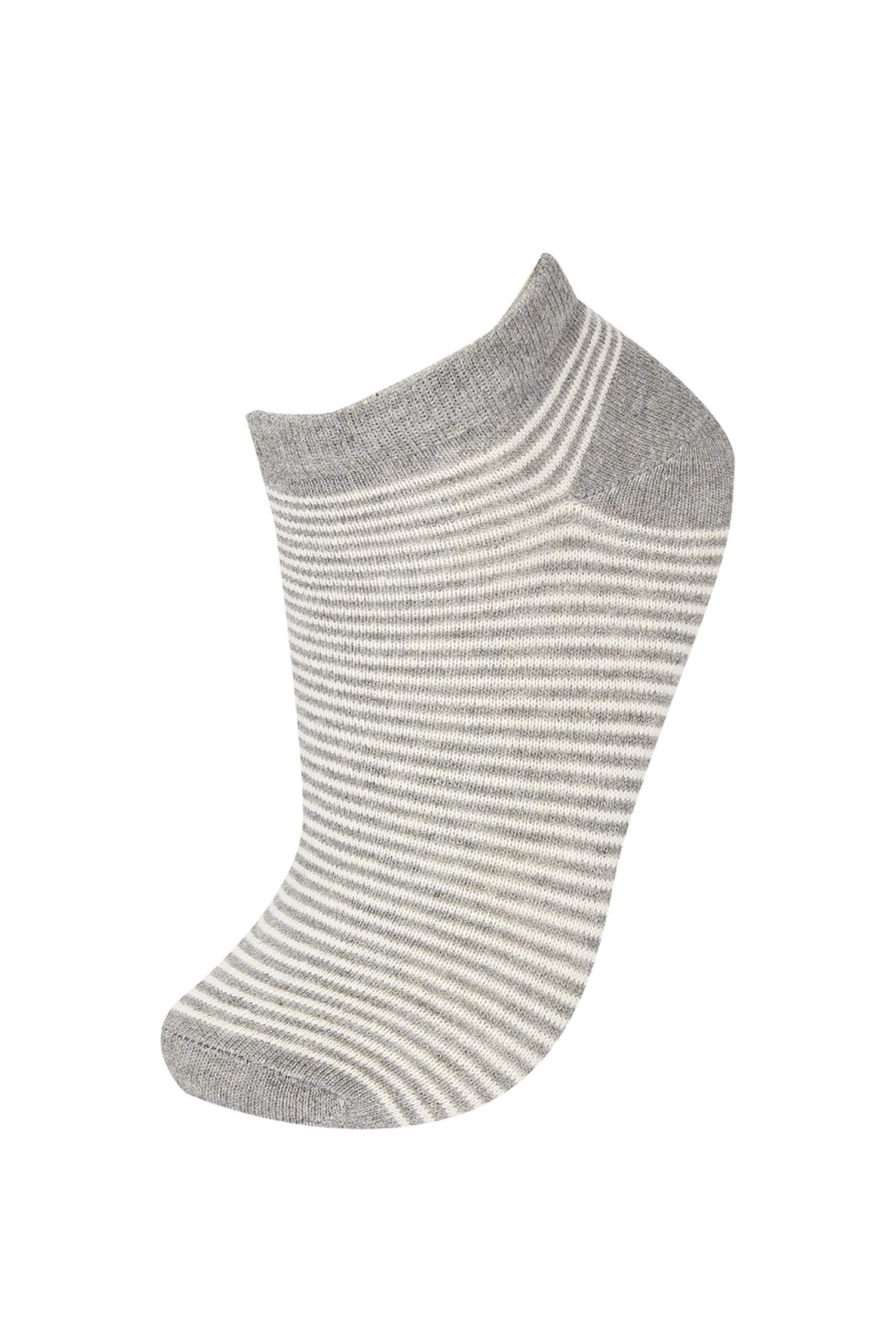 جوارب قصيرة قطن من 5 قطع