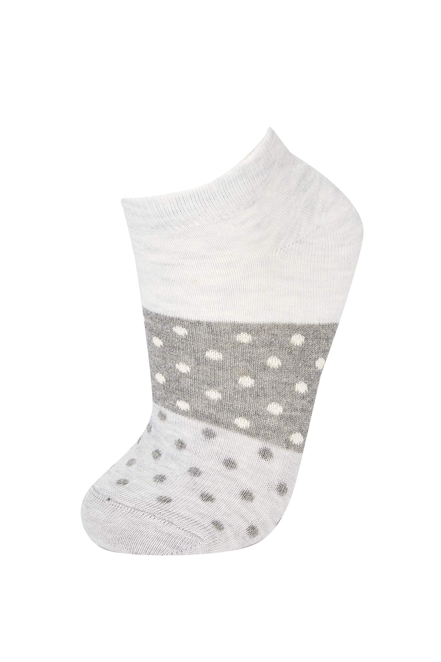 جوارب قصيرة قطن من 5 قطع