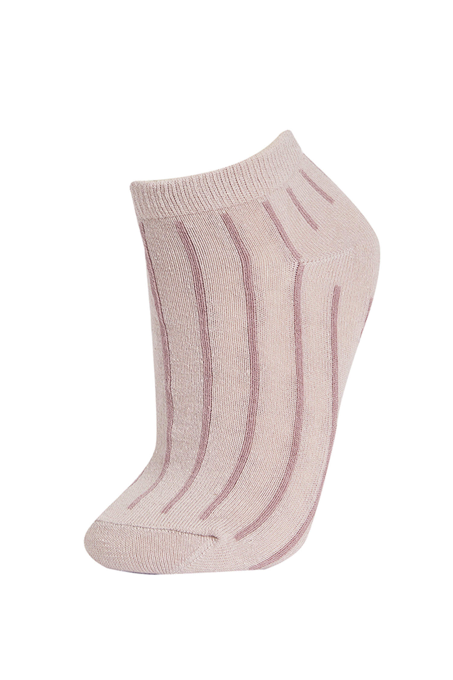 Defacto Kadın 3'lü Pamuklu Patik Çorap. 4