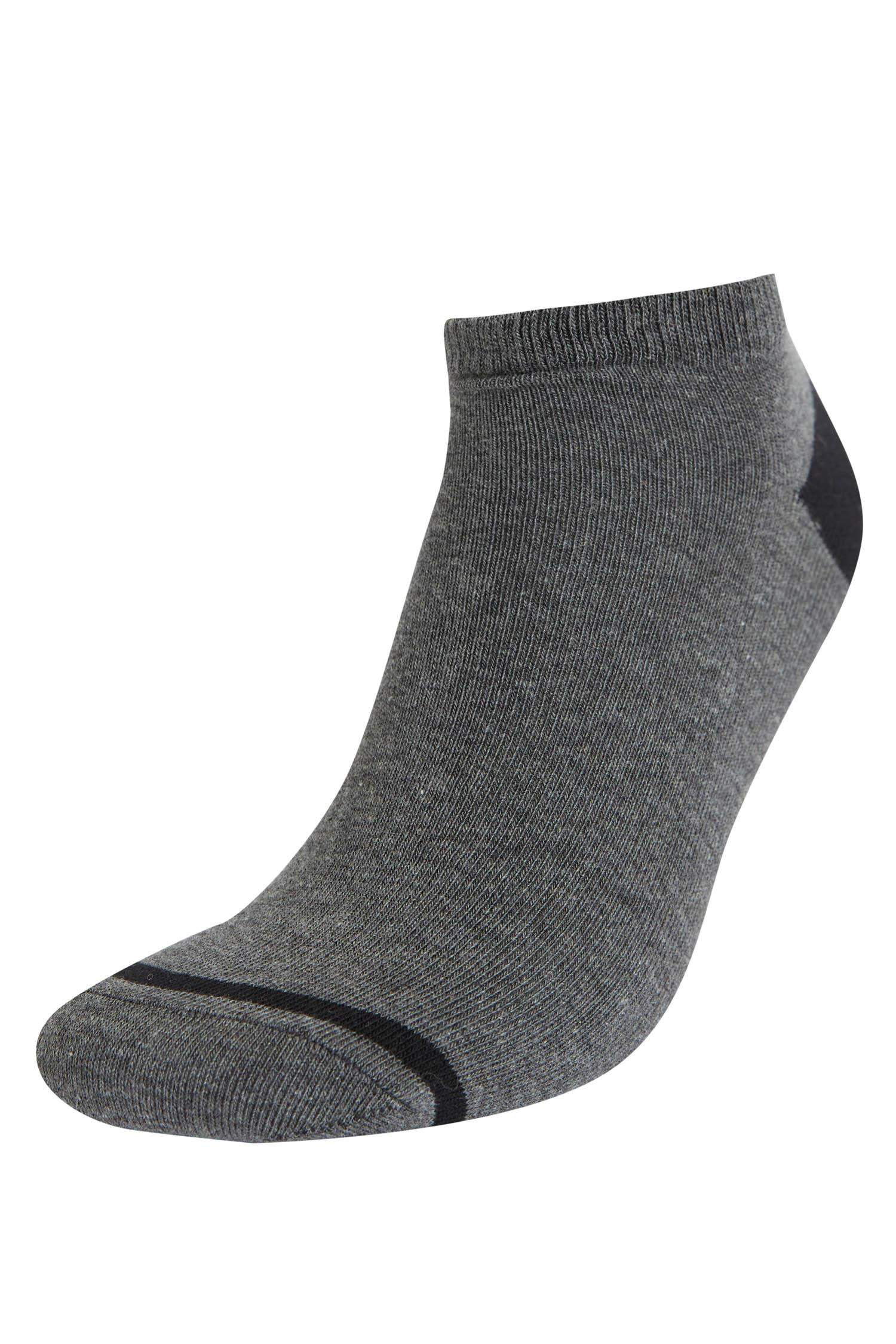 Patterned 5 Pack Booties Socks