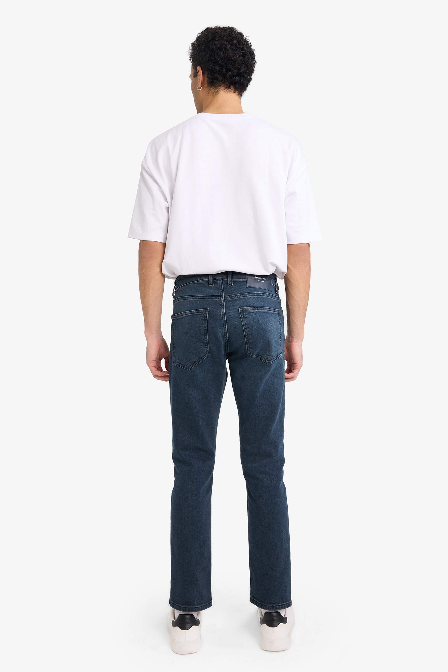 Pedro Slim Fit Dar Kalıp Normal Bel Dar Paça Jean Pantolon