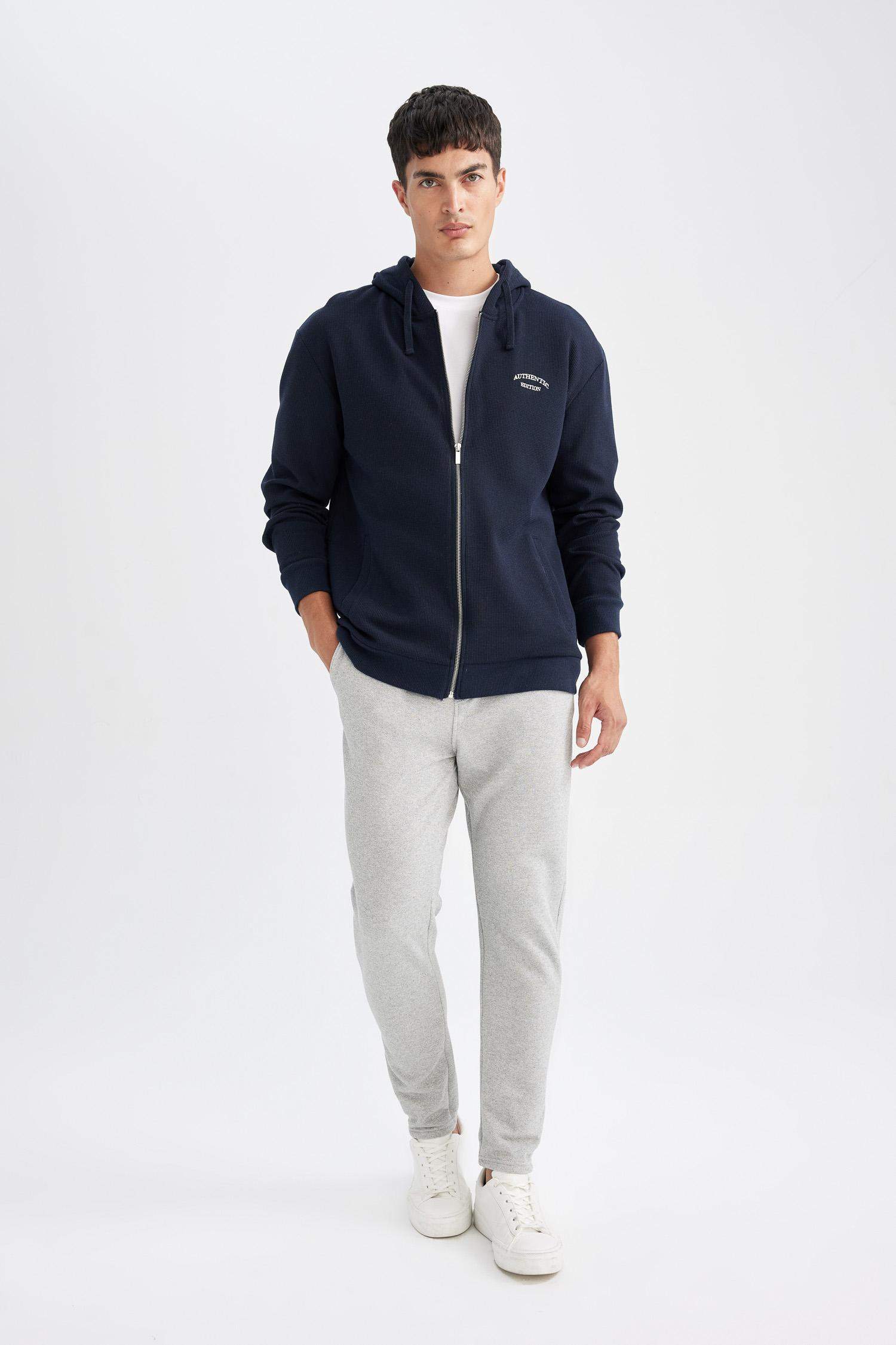 Pike İnce Eşofman Altı Slim Fit Dar Kesim Düz Paça Beli Bağcıklı Cepli