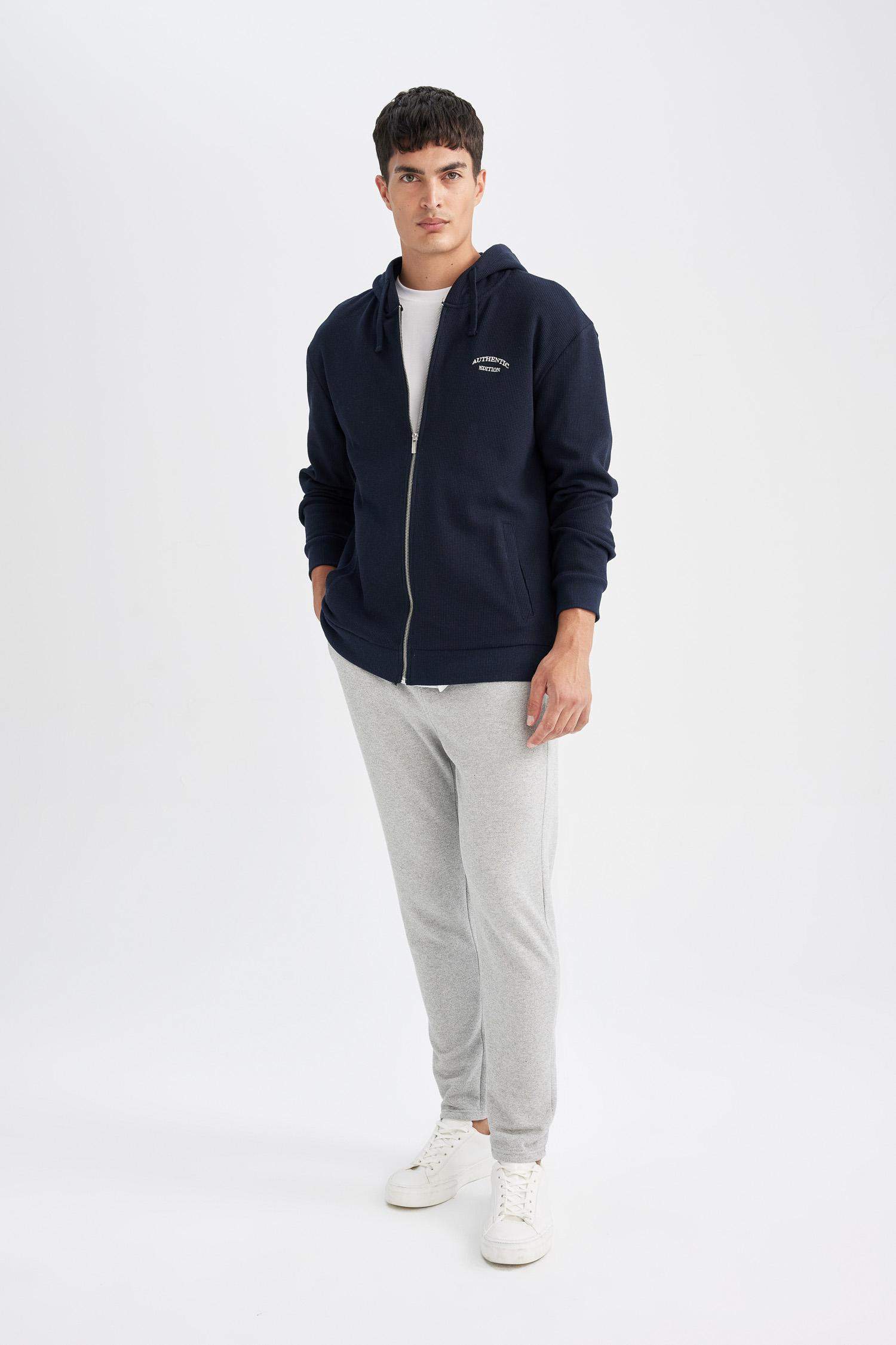 Pike İnce Eşofman Altı Slim Fit Dar Kesim Düz Paça Beli Bağcıklı Cepli