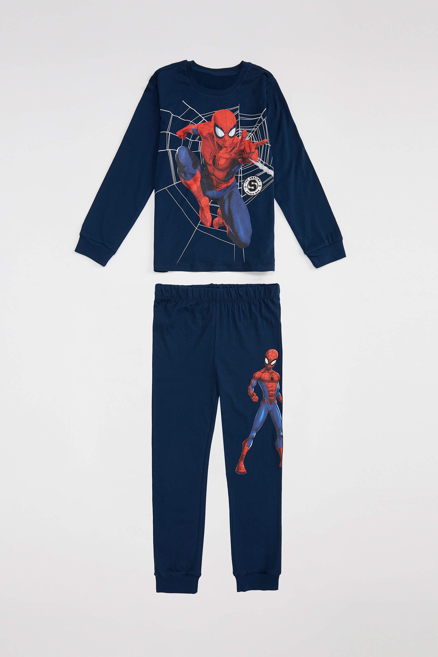 Defacto Erkek Çocuk Spider Man Lisanslı Pijama Takımı. 1
