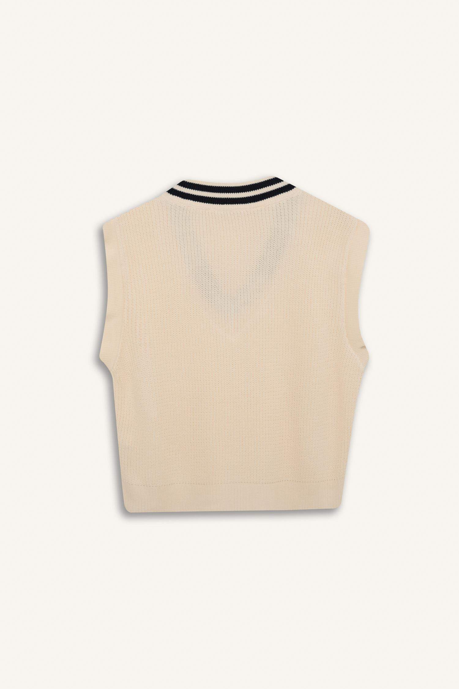 Regular Fit V-Neck Vest
