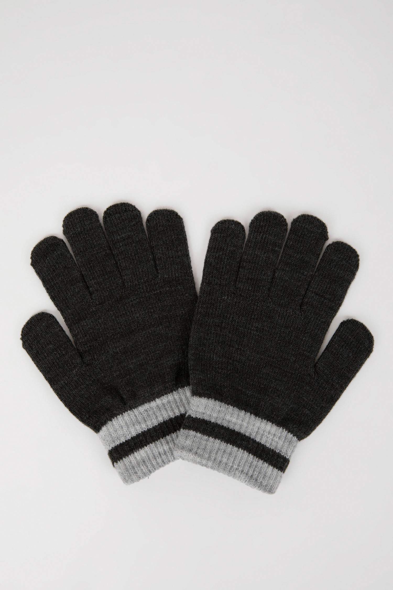 Erkek Çocuk Baskılı Triko Eldiven