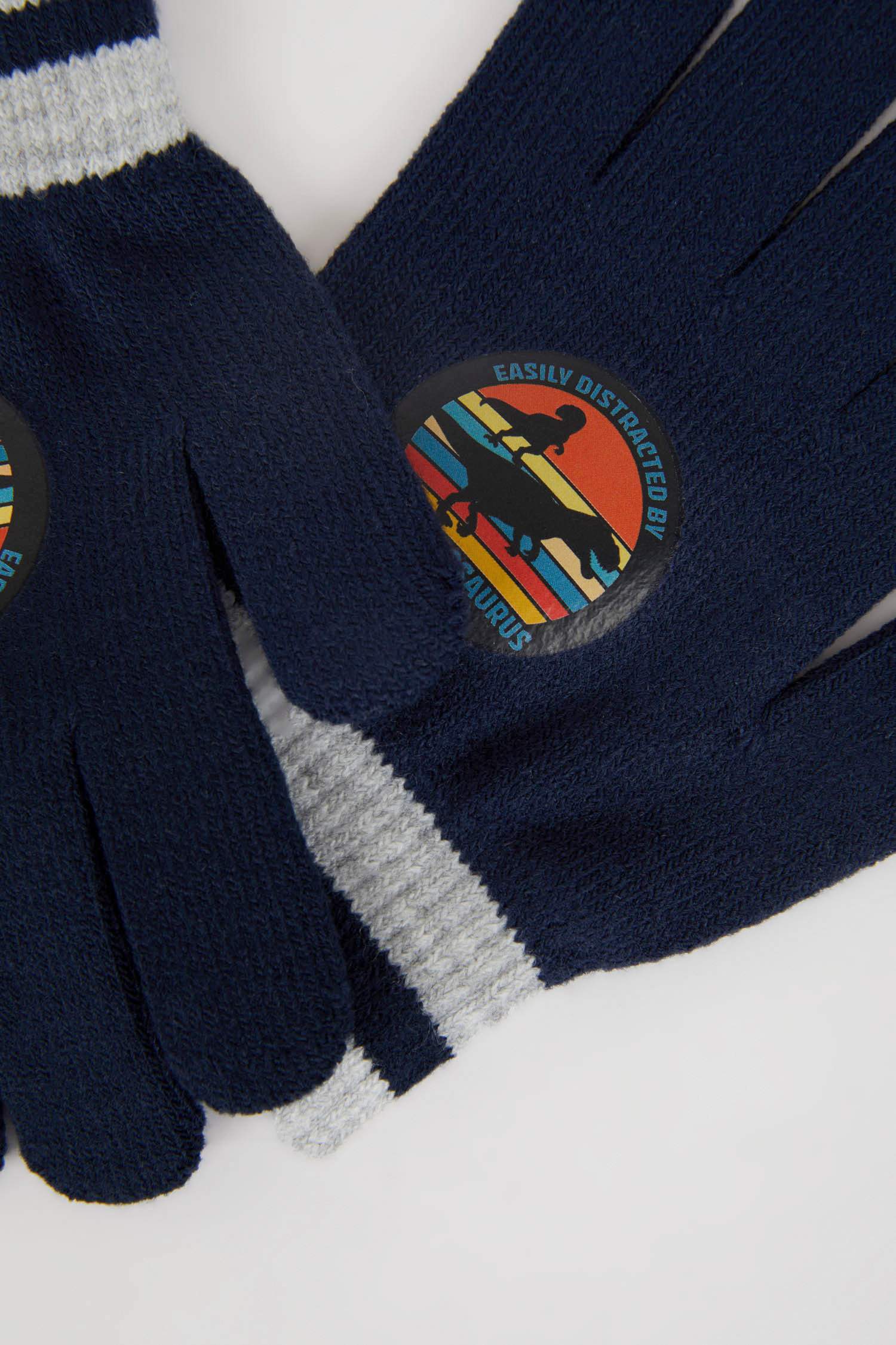 Erkek Çocuk Baskılı Triko Eldiven