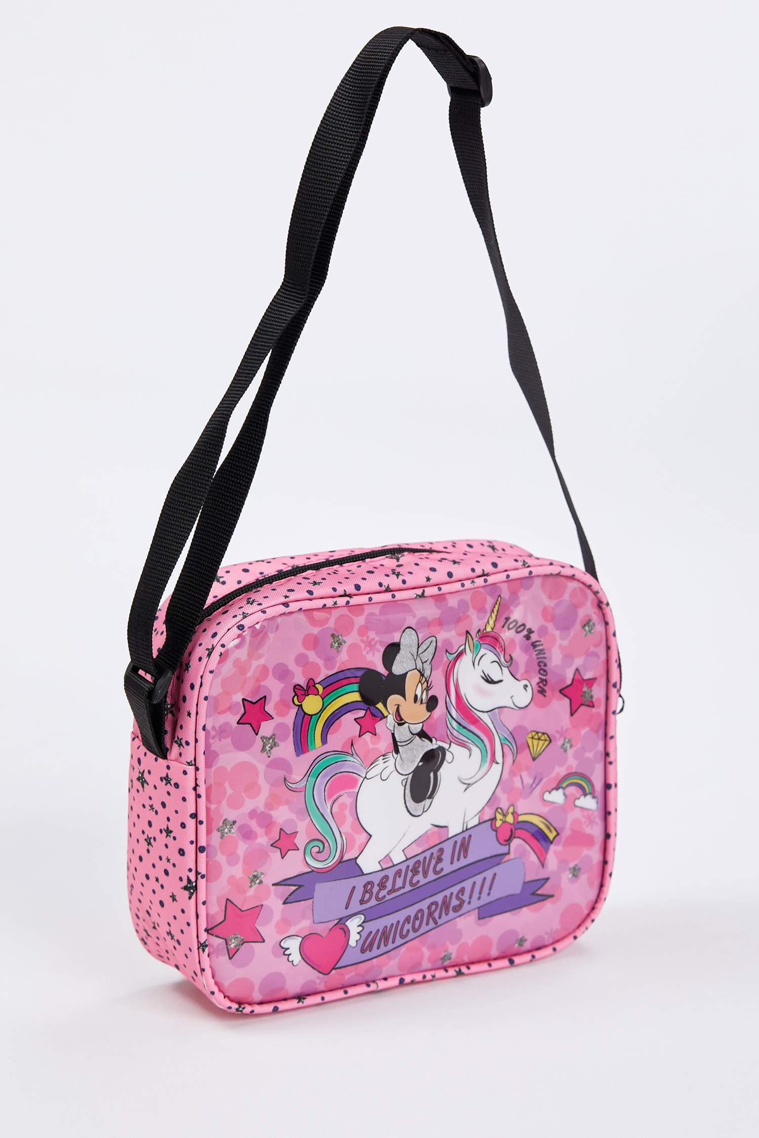 Defacto Minnie Mouse Lisanslı Beslenme Çantası. 2