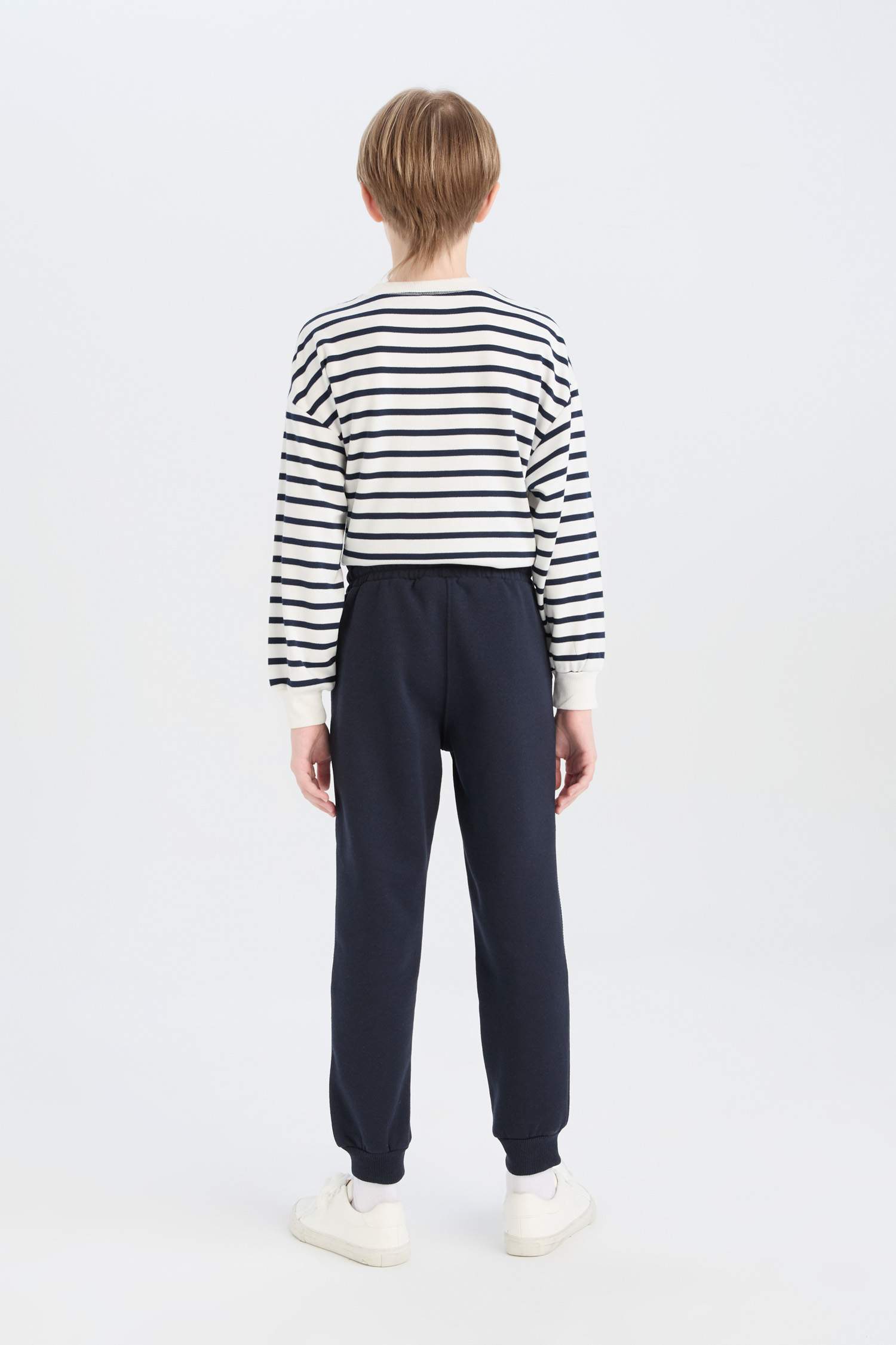 Erkek Çocuk Beli Paçası Lastikli Baskılı Eşofman Altı