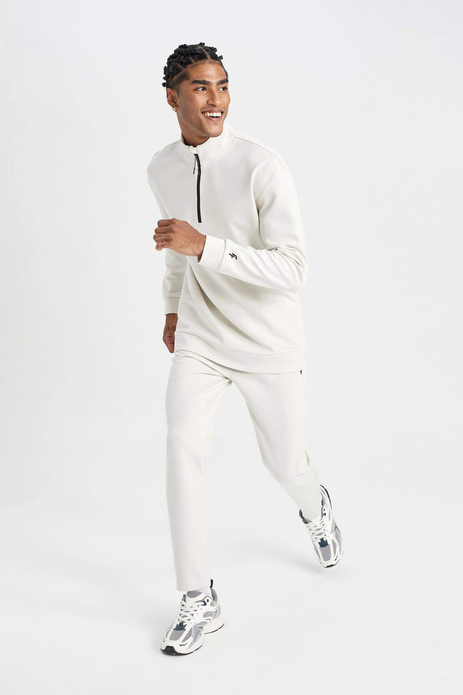 DeFactoFit Slim Fit Sporcu İnce Jogger Eşofman Altı Dar Kesim Fermuarlı Basic Düz Standart Paça