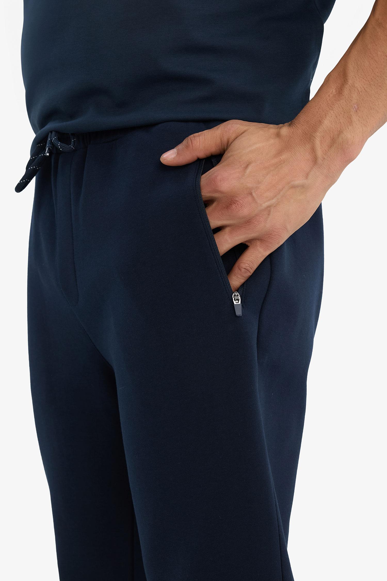 DeFacto Fermuarlı Basic Standart Paça Jogger Eşofman Altı görsel 3