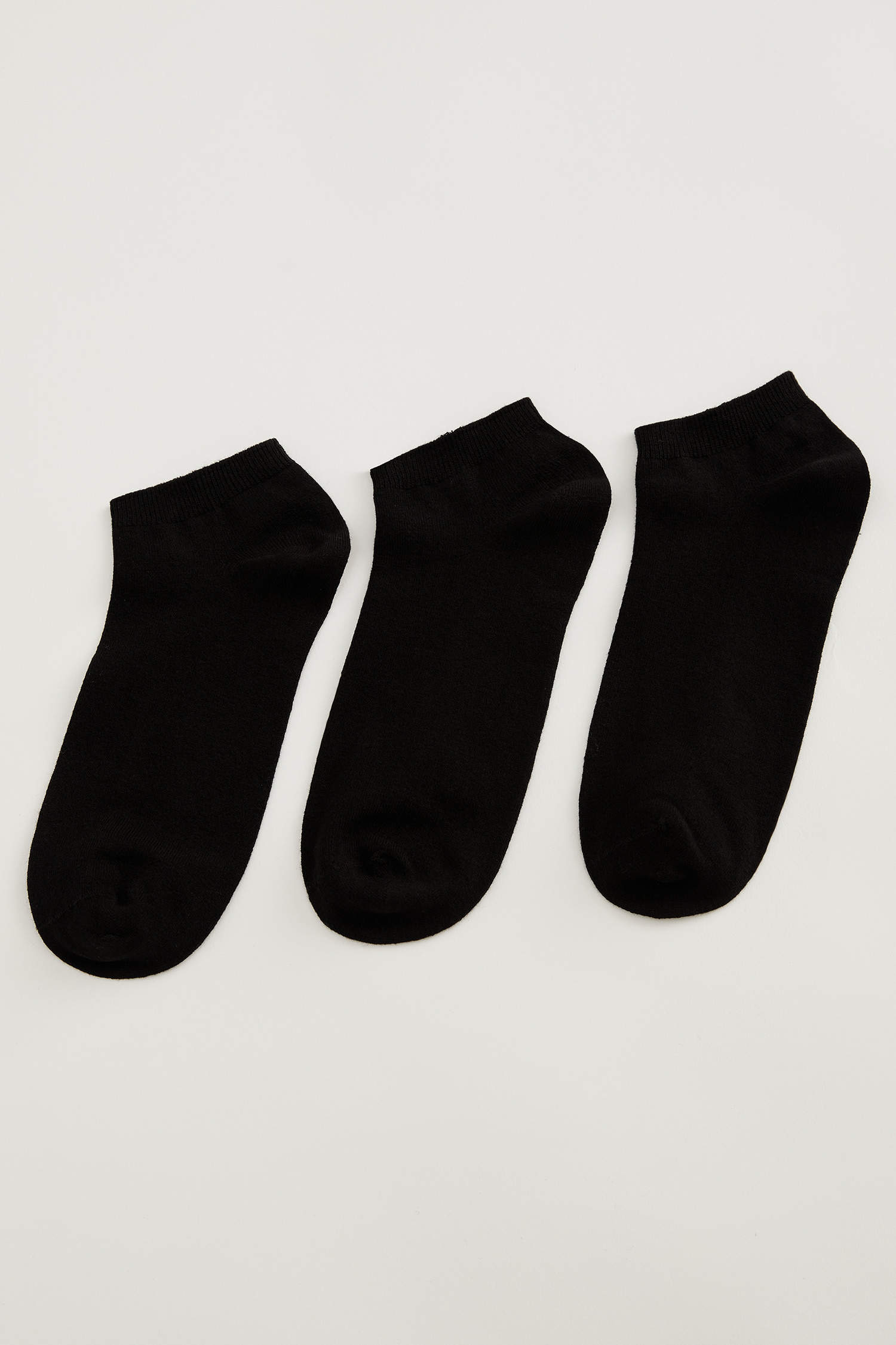 Black Man 3 Pack Seamless Socks 2384081 | DeFacto