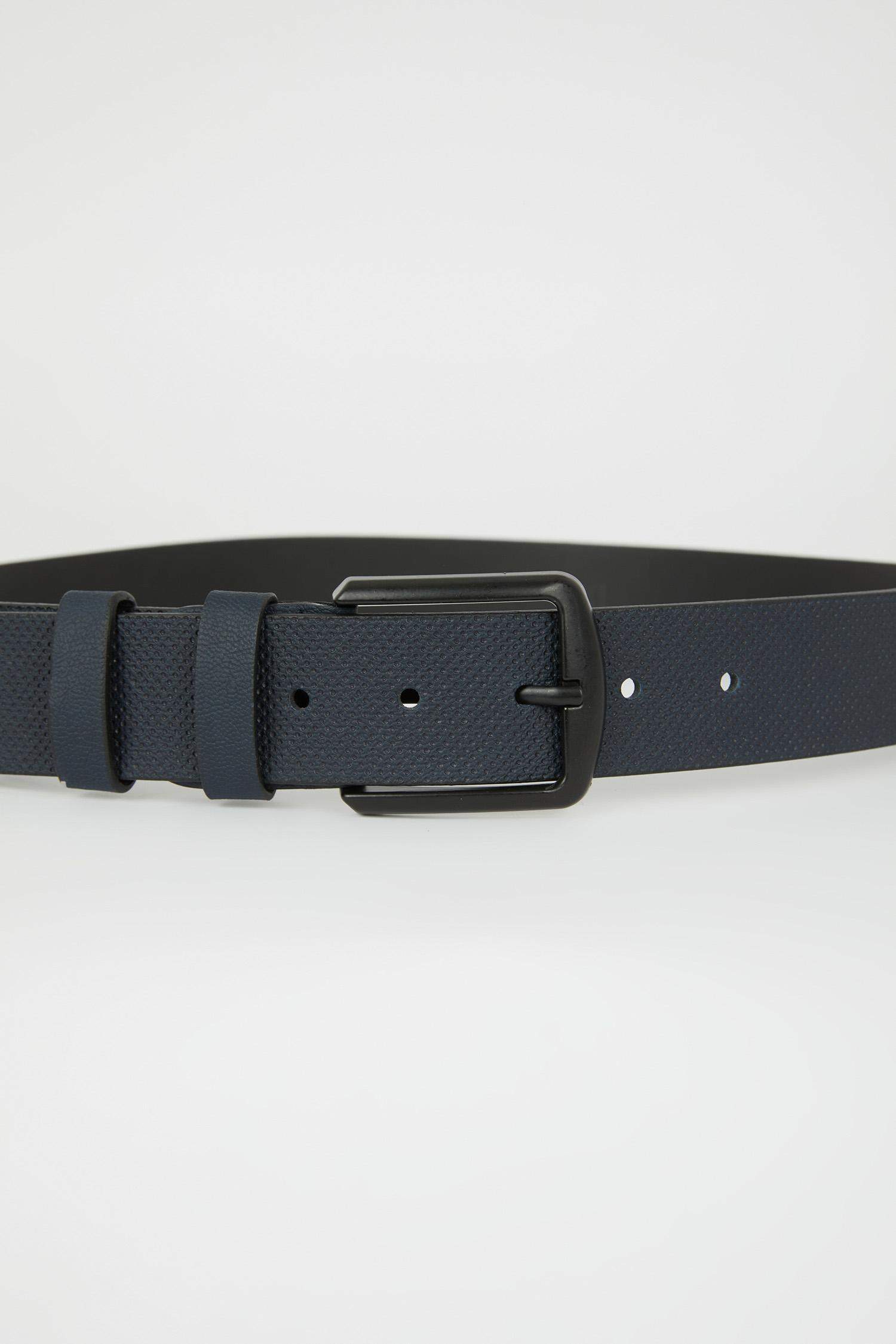 Ceinture en simili cuir pour Homme
