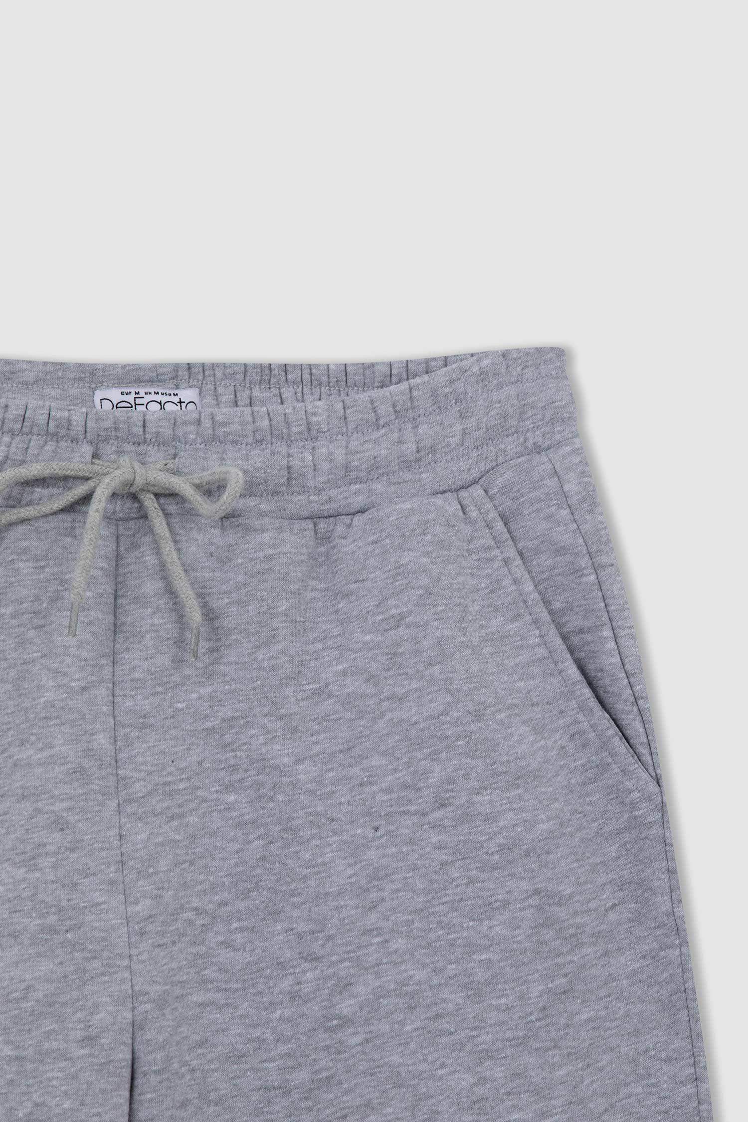 Grey WOMAN Jogger Standard Fit Thick Fabric Jogger Sweatpants 2563355