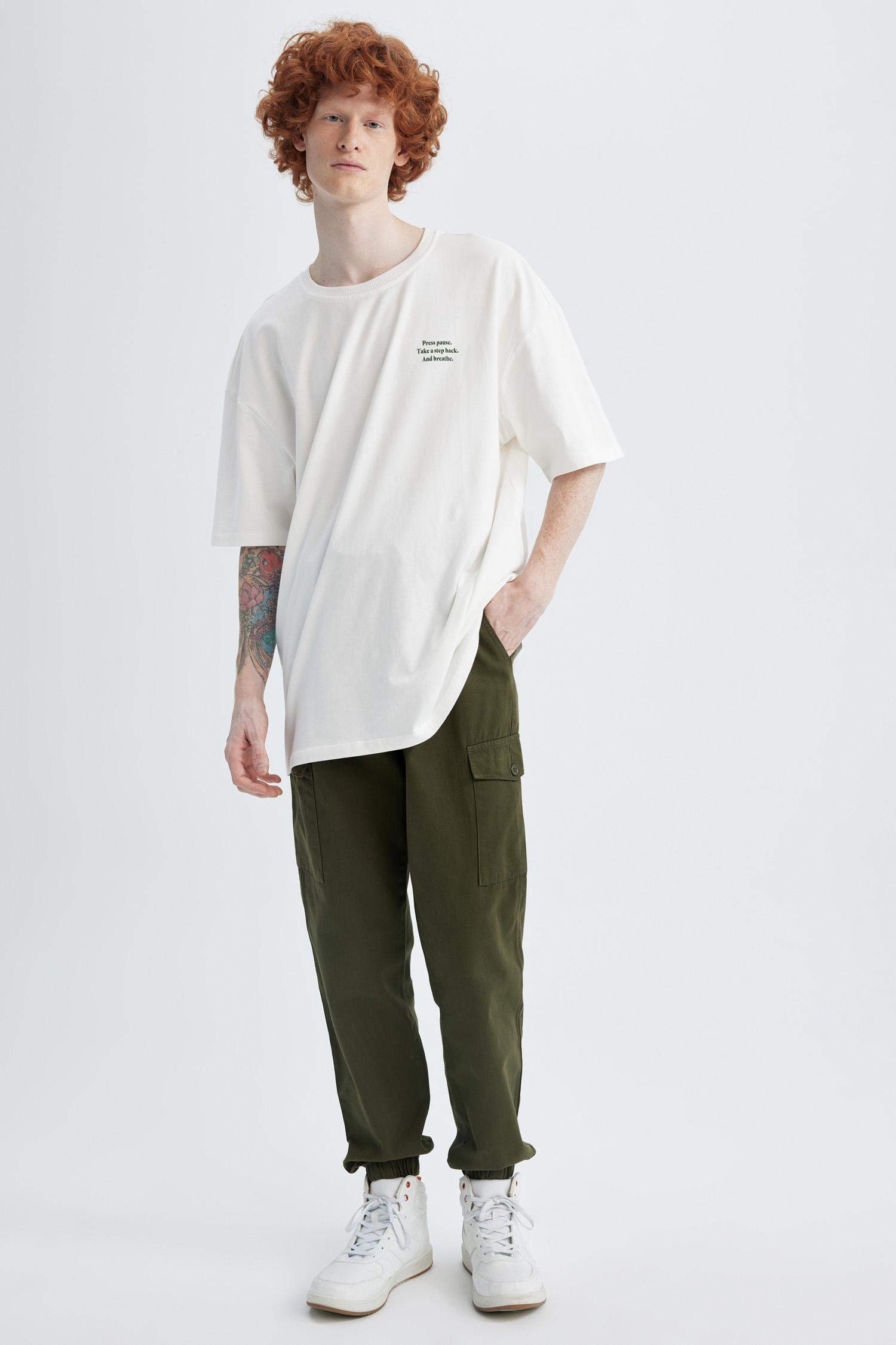 Jogger Slim Fit Cargo Pocket Trousers