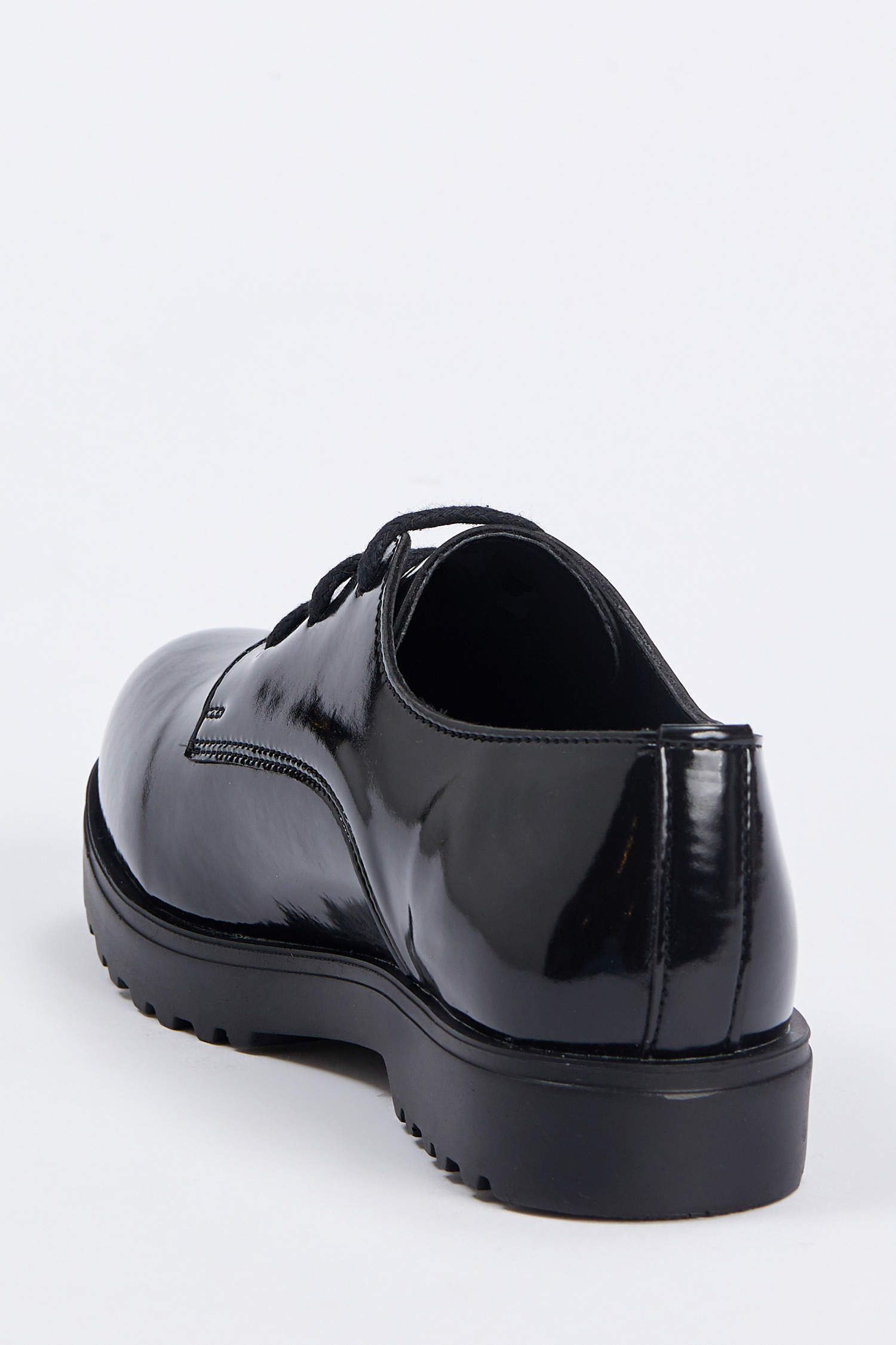 Defacto Kadın Suni Deri Bağcıklı Loafer Ayakkabı. 1