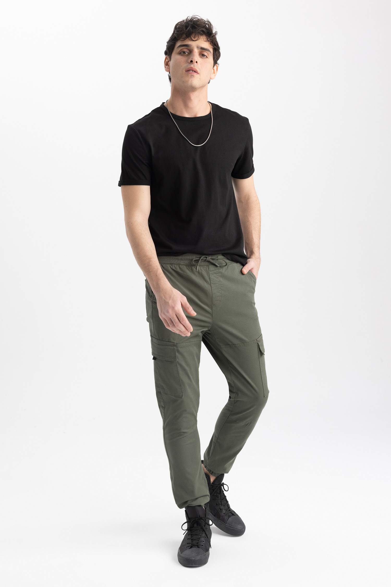 Pantalon La Gabardıne Jogging Cargo étroit