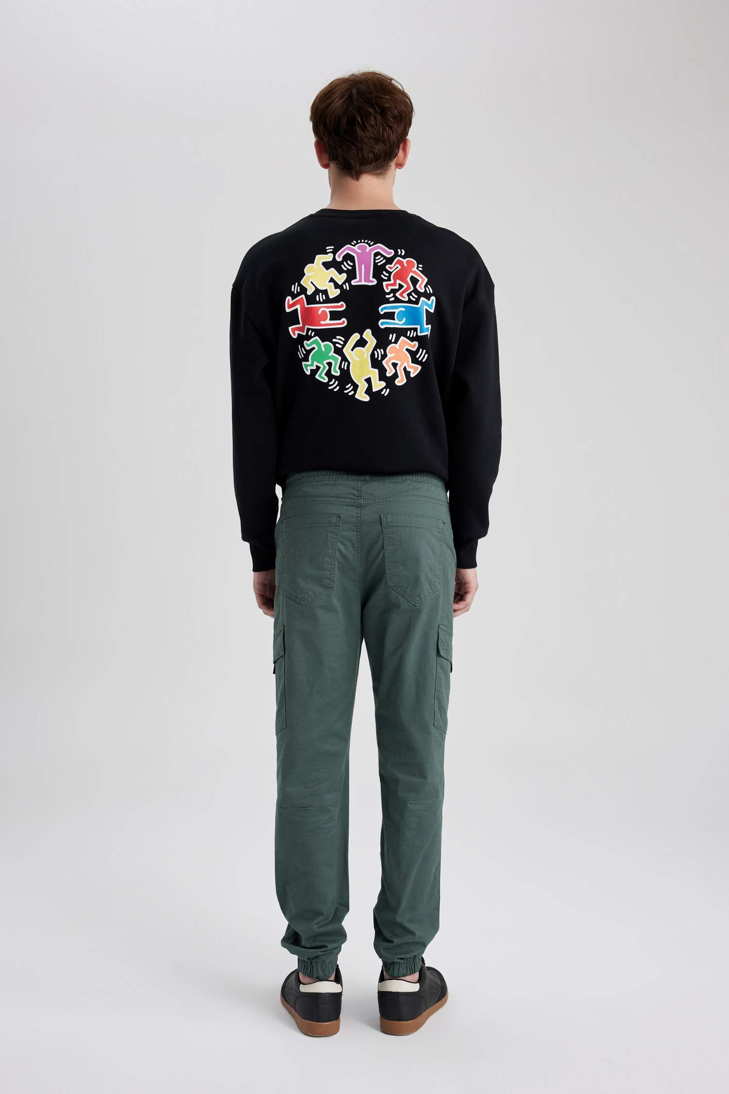 بنطرون كارجو بجيب سليم فيت