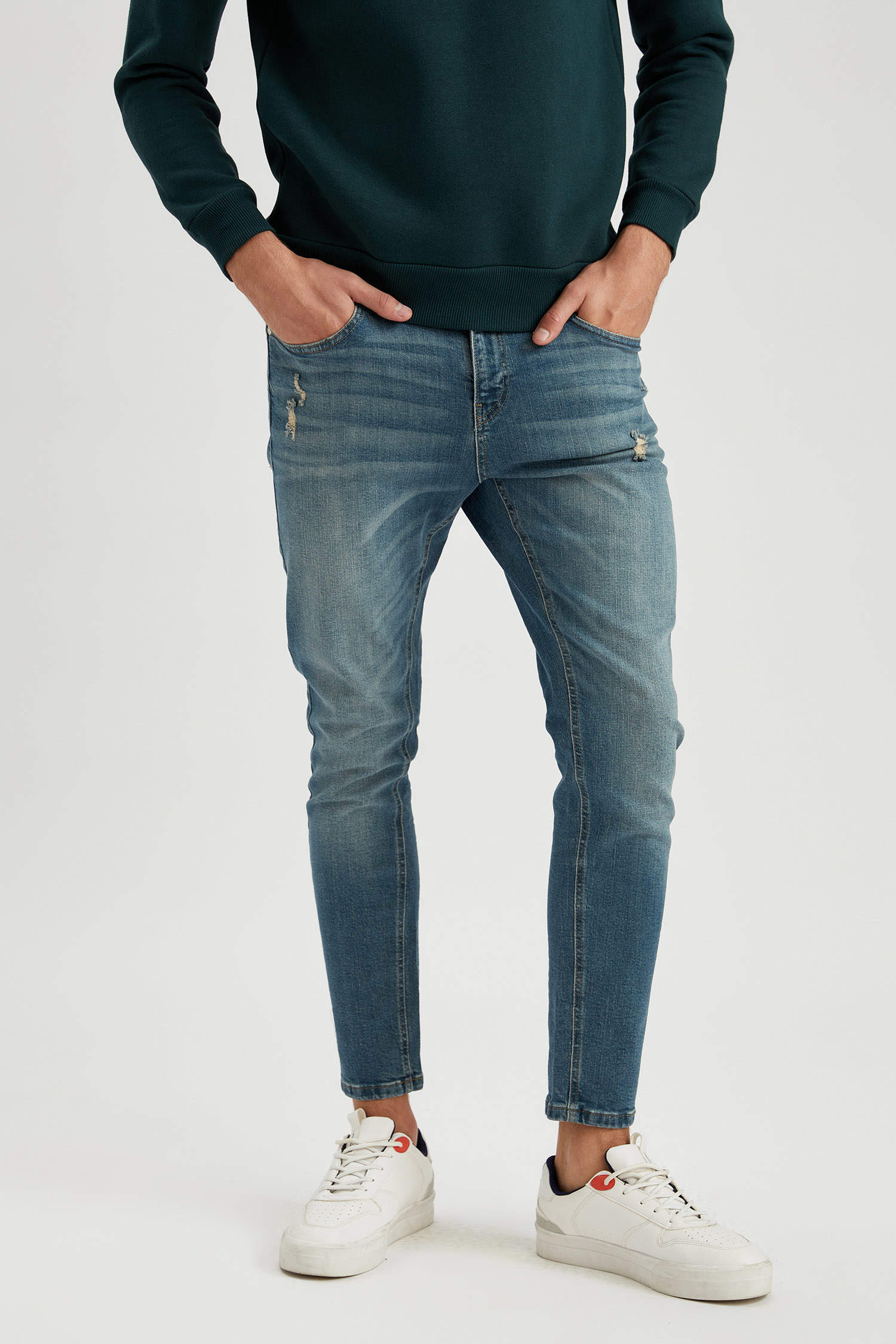 Defacto Skinny Comfort Fit Jean Pantolon. 3