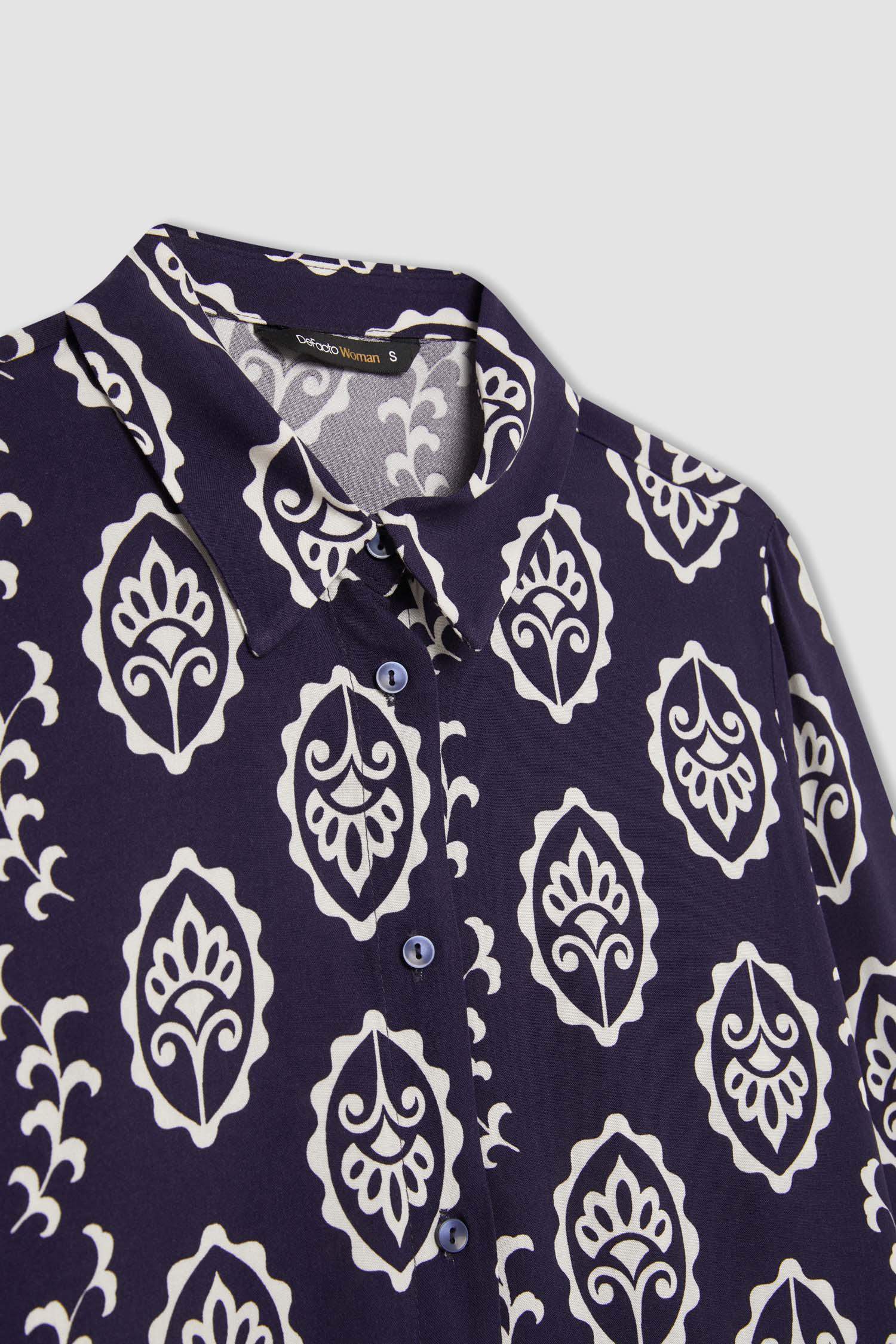 жейде мойыны Ұзын Жеңді Туника