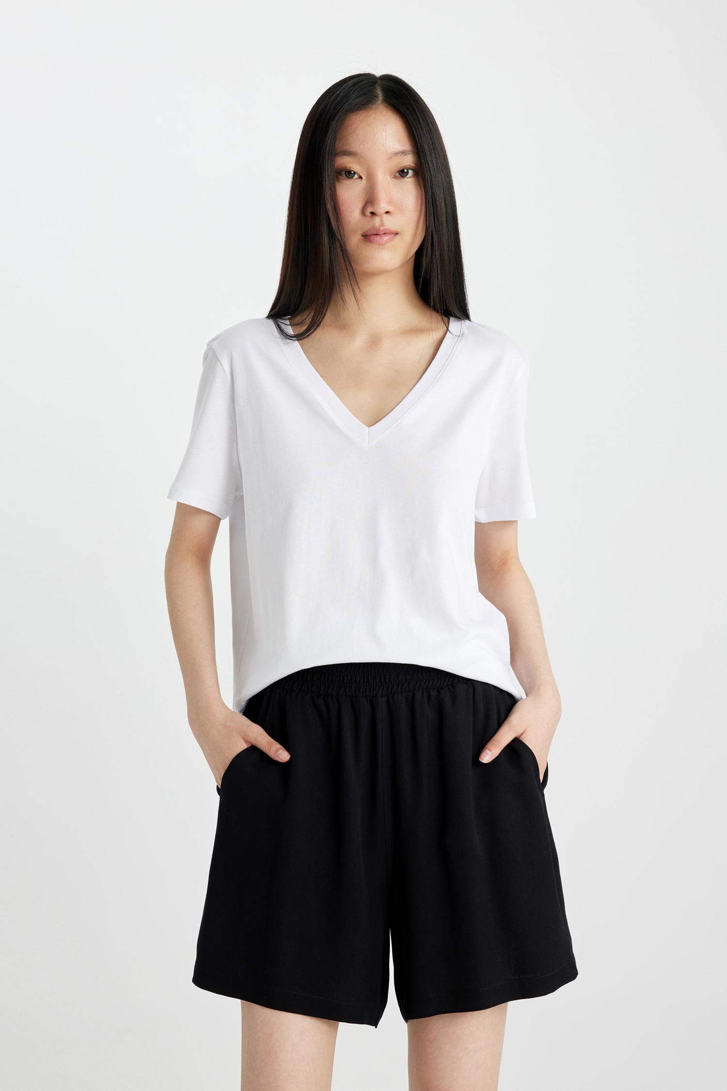 Paperbag Fit Belmando High Waist Wide Leg Shorts