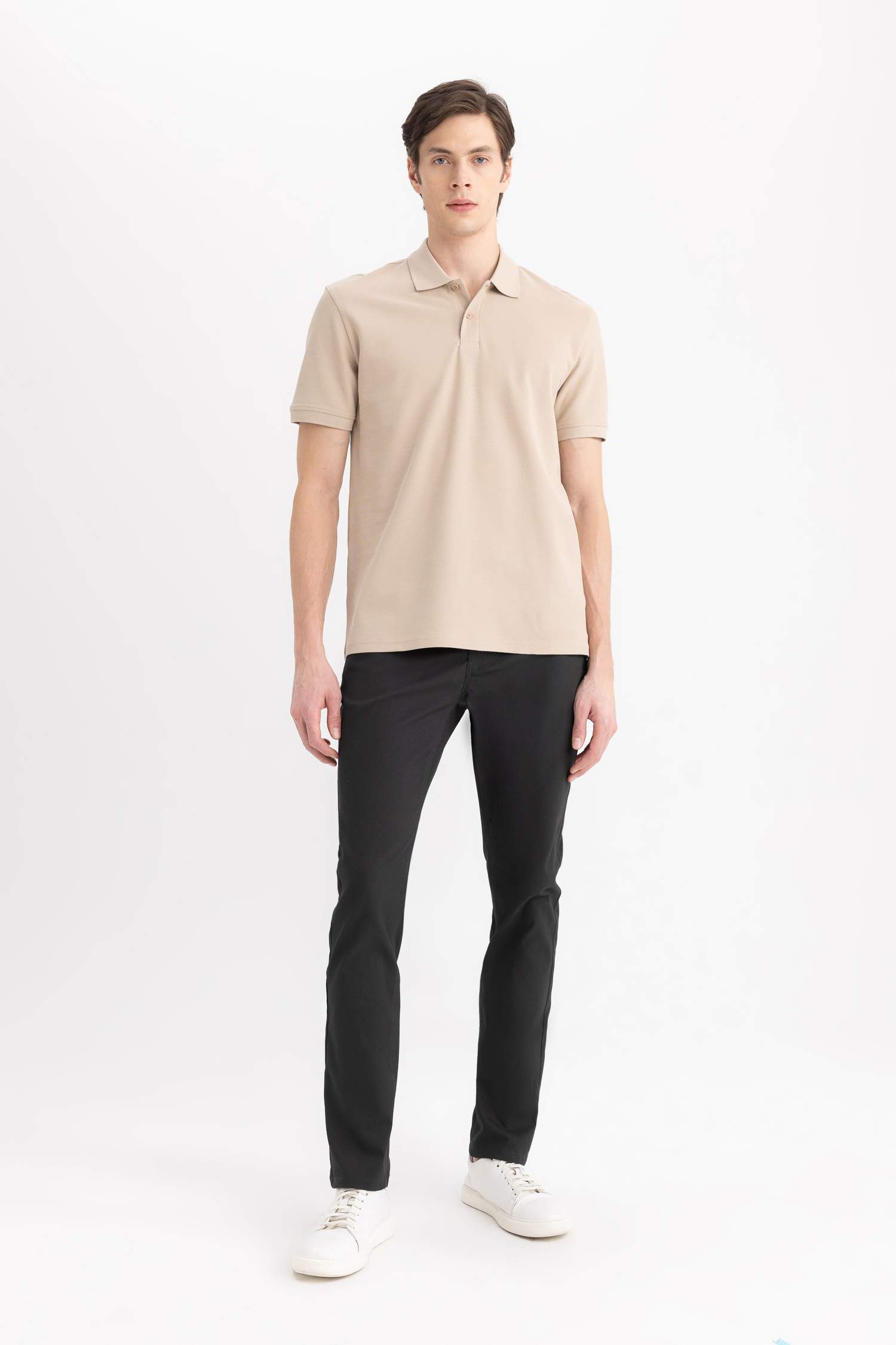 بنطلون سادة سليم فيت