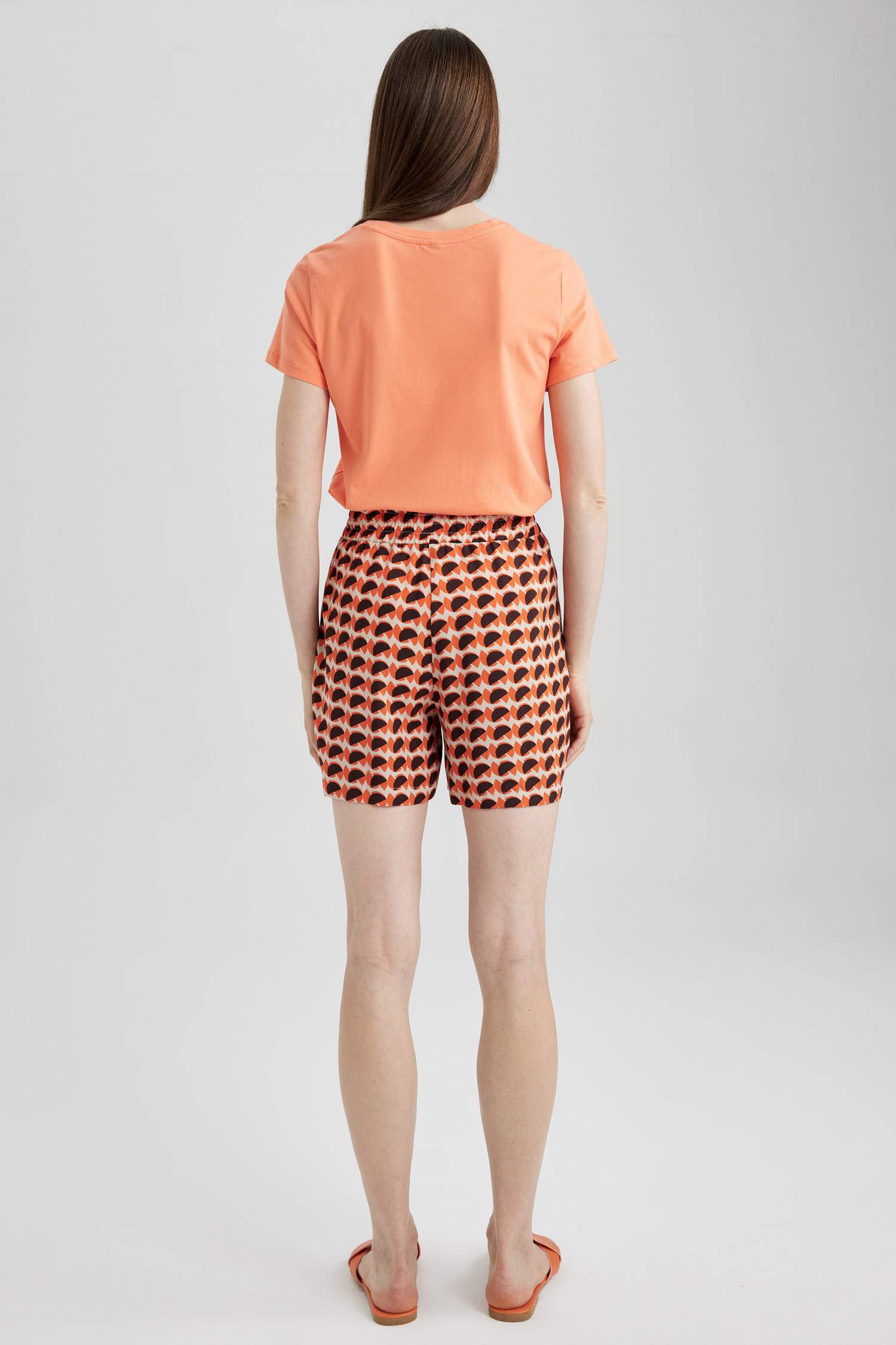 Paperbag Paperbag Waist Viscose Shorts