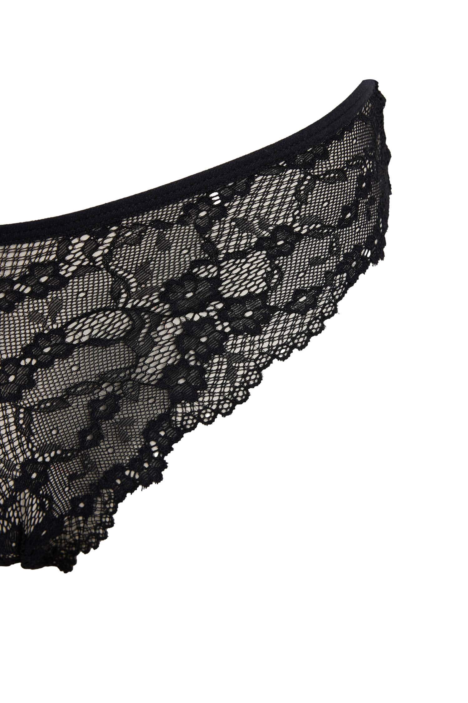 パンツ draw drawers Lace Leggings Black WOMAN Lace 3239054 | DeFacto