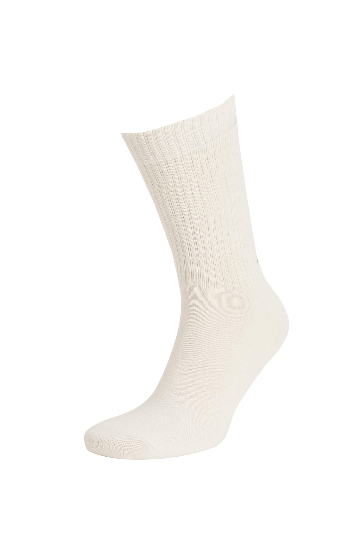 Defacto Slogan İşlemeli 3'lü Soket Çorap. 3