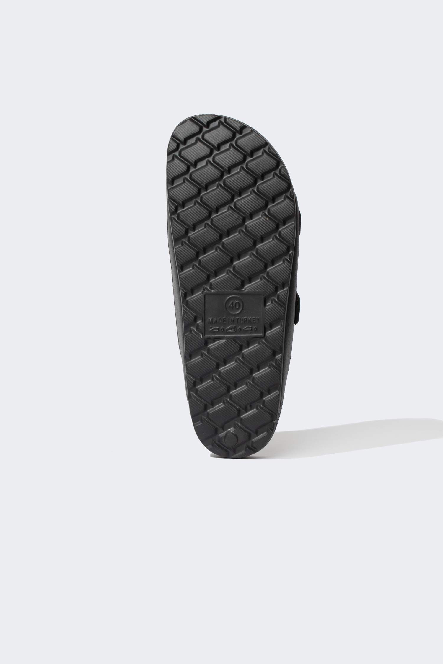 Double Band Buckled Slippers