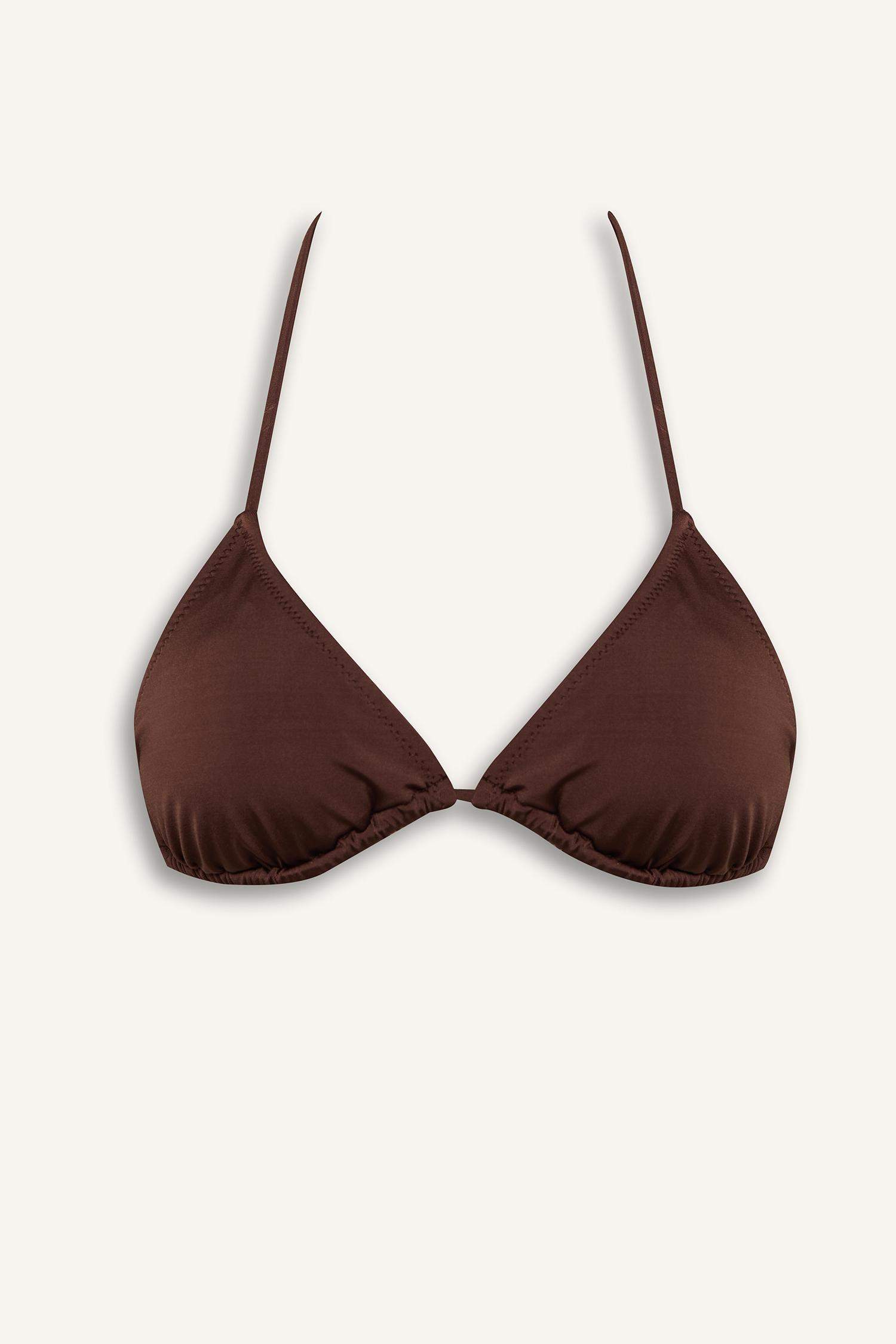 Fall in Love Regular Fit Triangle Bikini Top