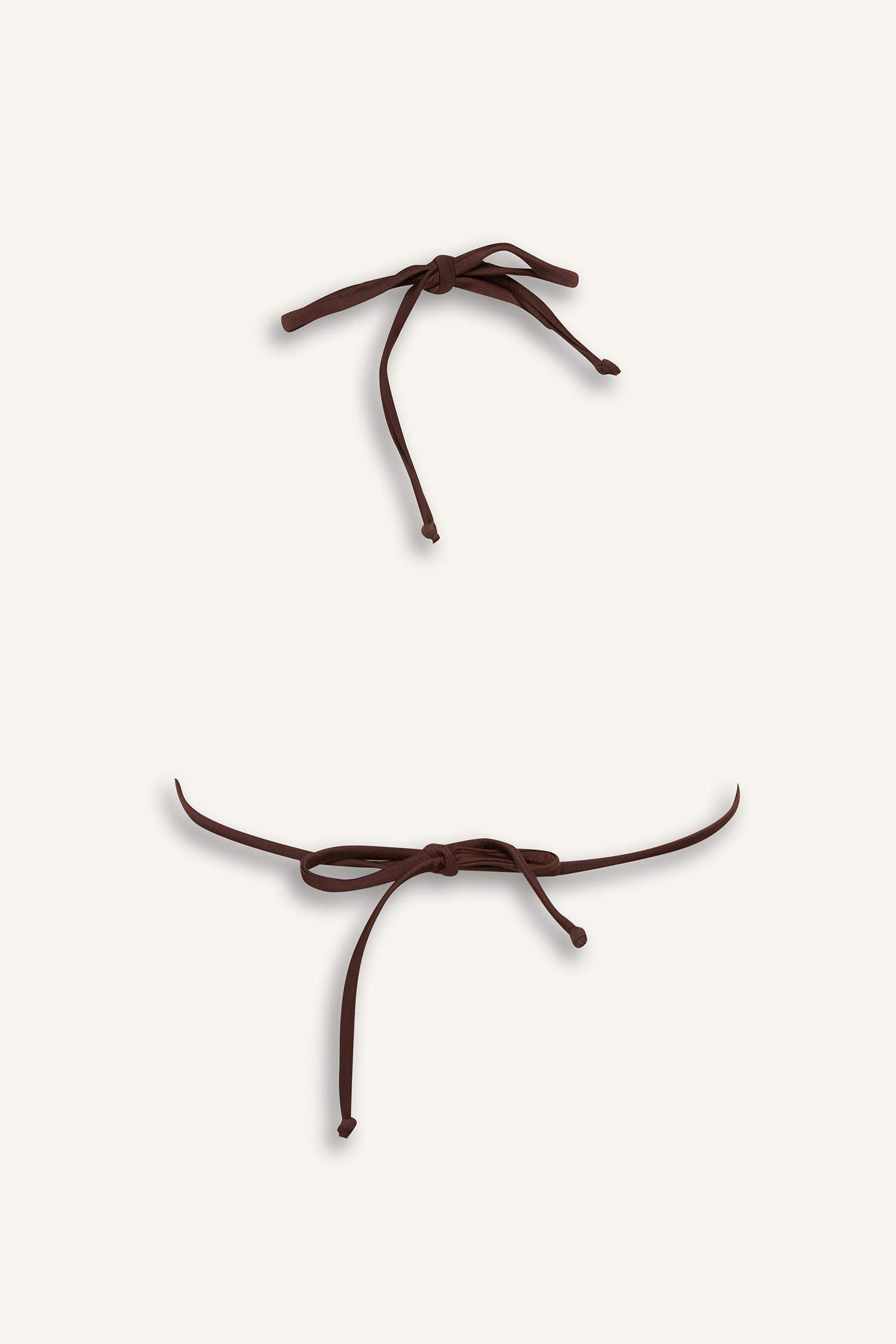 Fall in Love Regular Fit Triangle Bikini Top