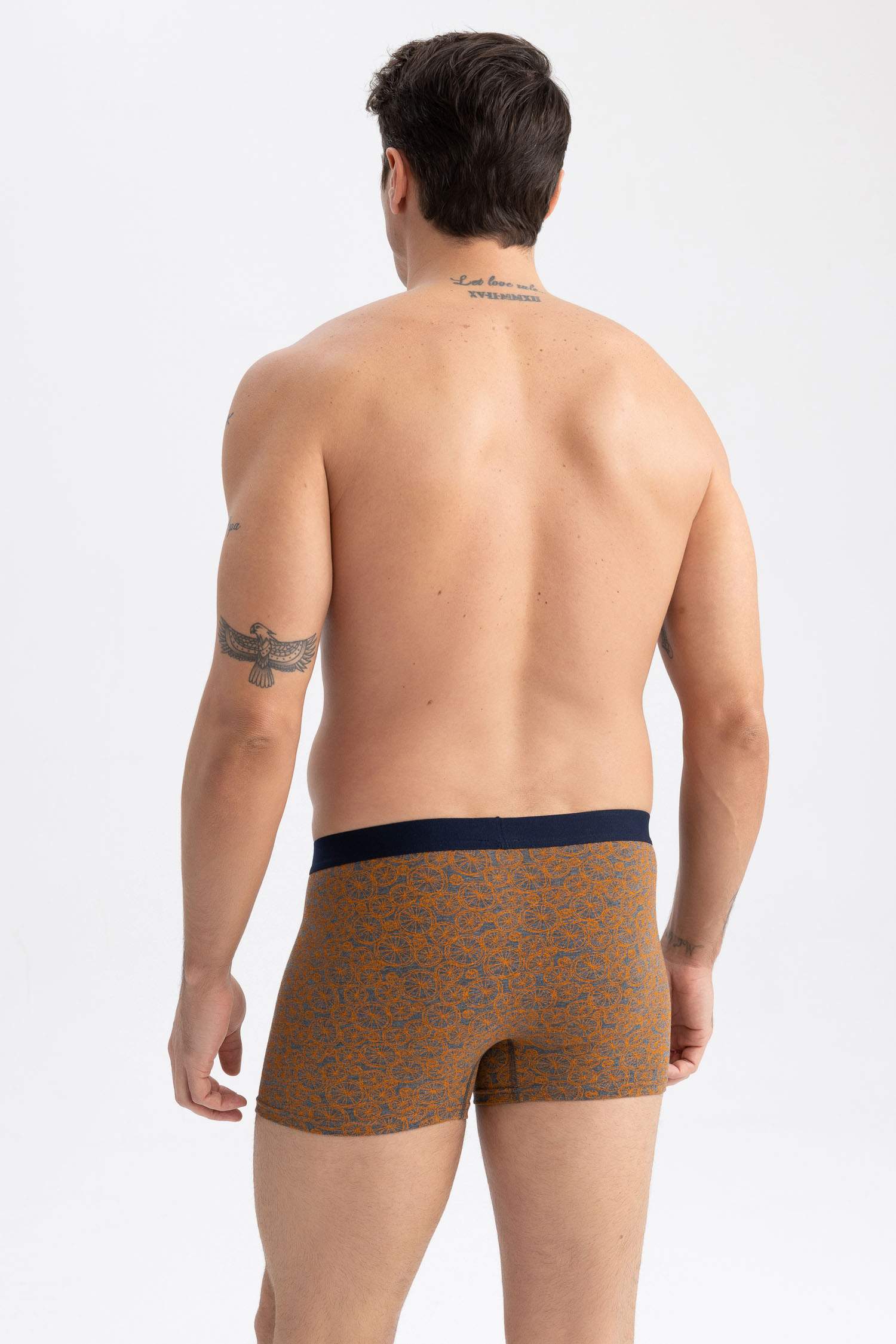 Боксеры стандартного кроя, 3 шт